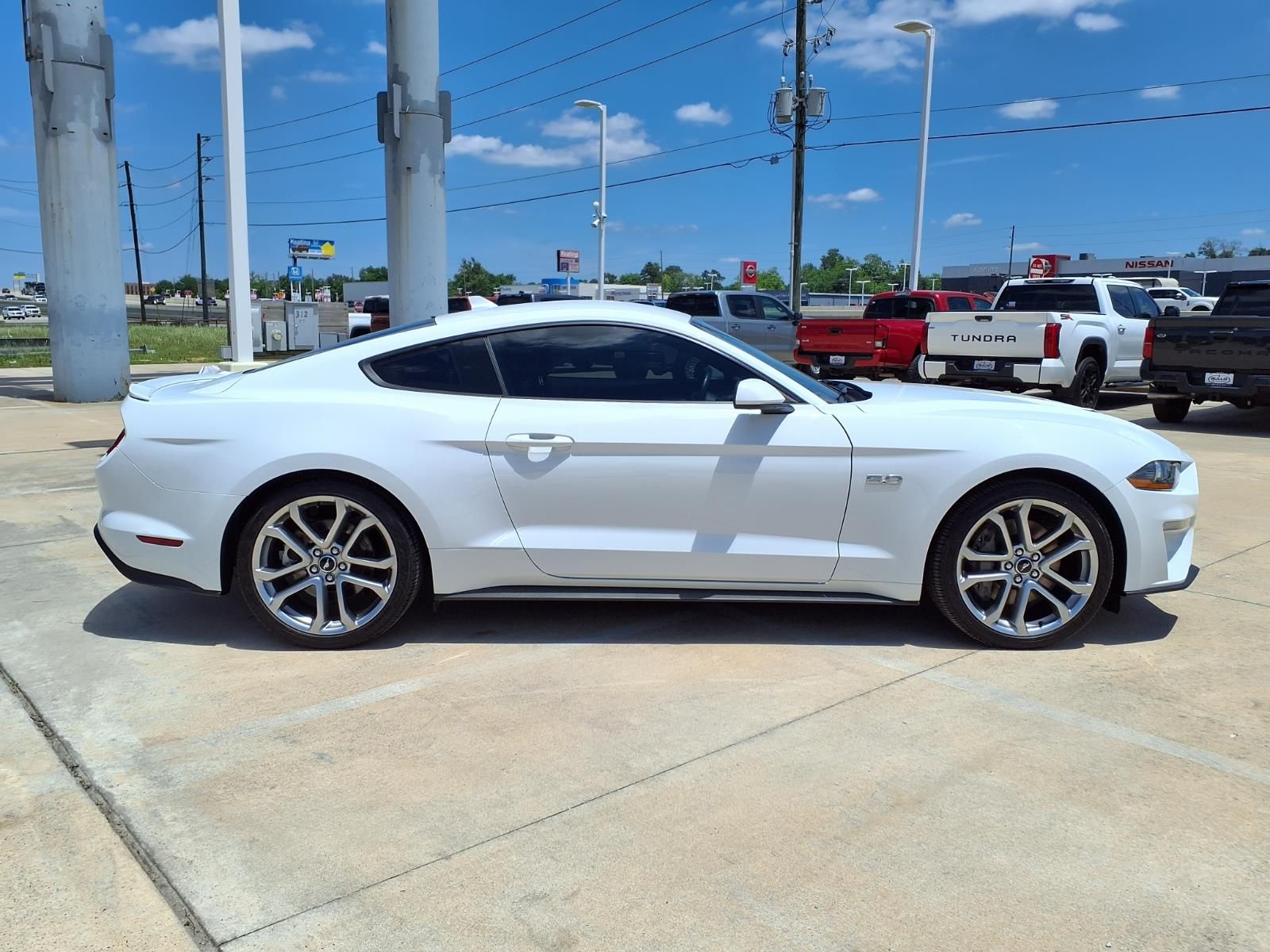 2022 Ford Mustang GT Premium White at Emmons Autoplex