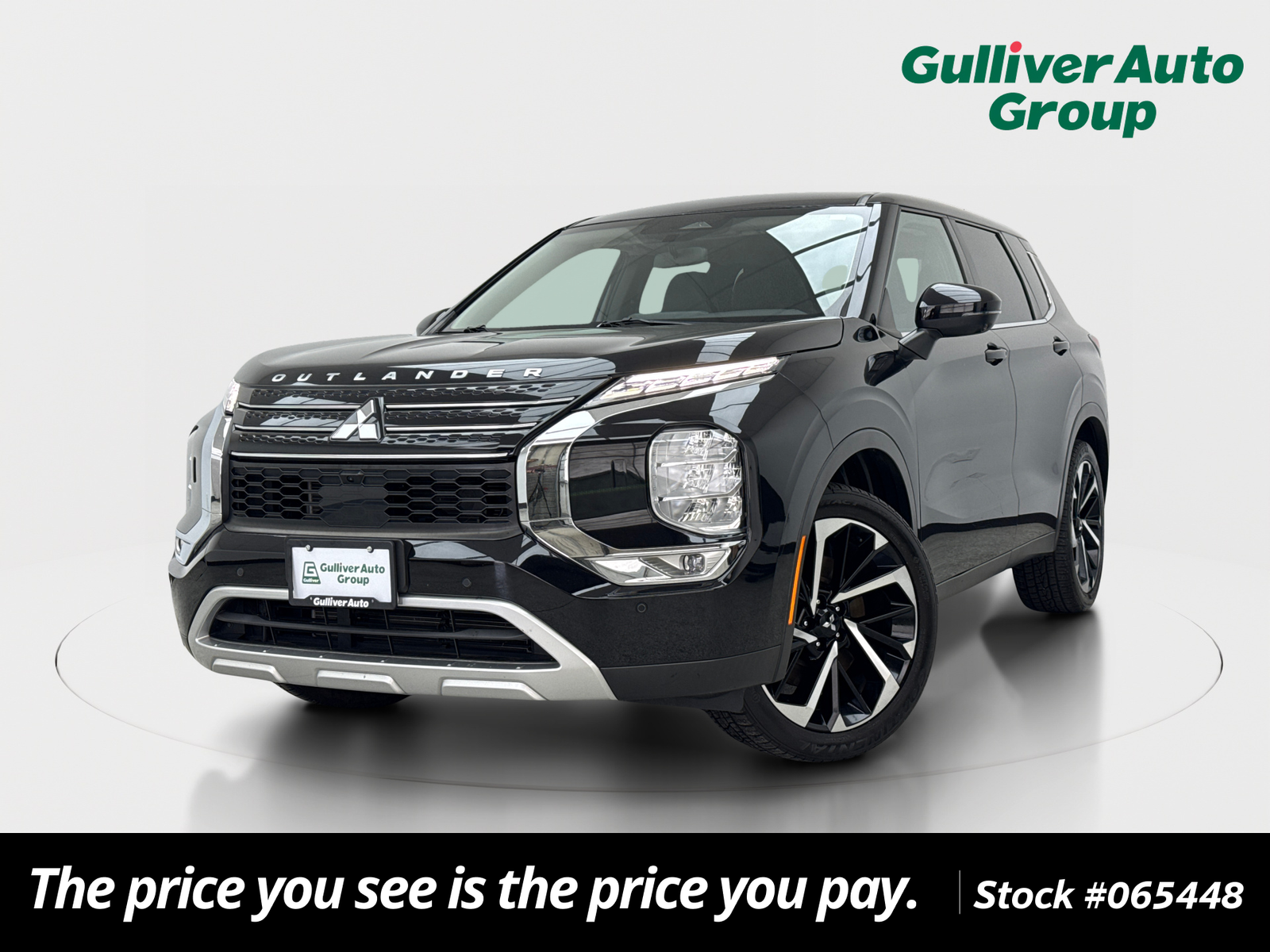 Labrador Black Pearl 2022 Mitsubishi Outlander SUV / Crossover All-Wheel Drive Continuously Variable Transmission