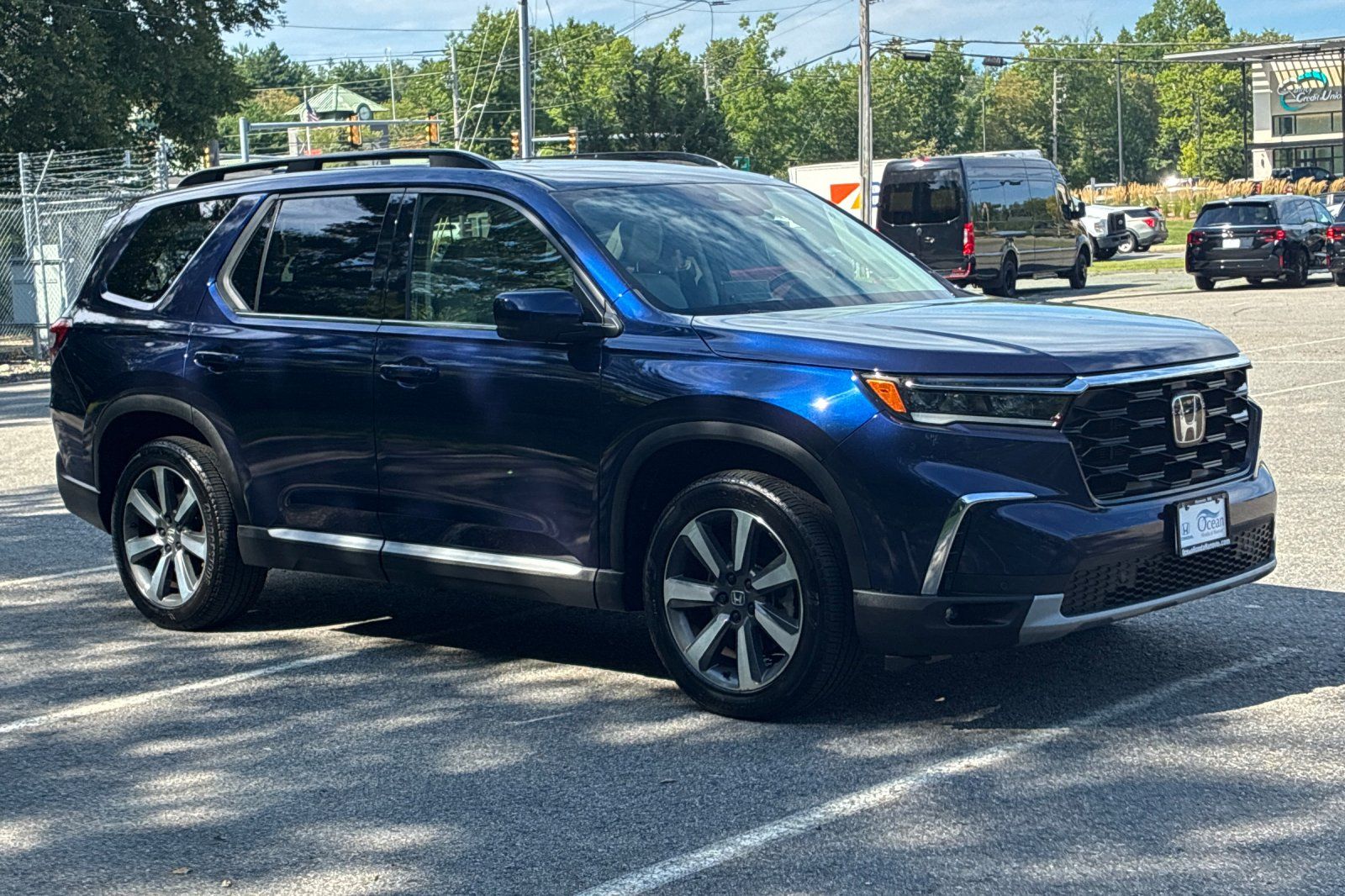 Black (Obsidian Blue Pearl) 2024 Honda Pilot SUV / Crossover All-Wheel Drive Automatic