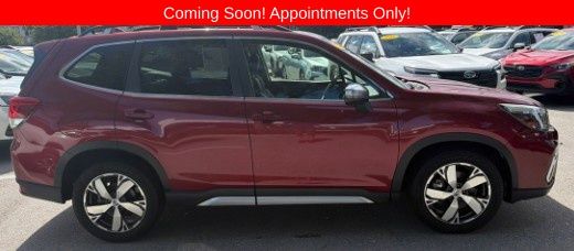 Crimson Red Pearl 2021 Subaru Forester SUV / Crossover All-Wheel Drive 7-Speed CVT