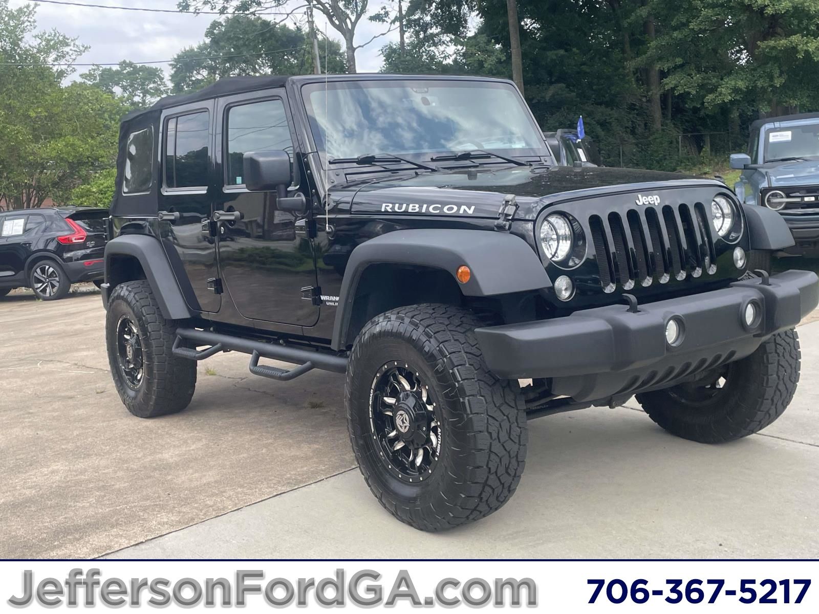 Black Clearcoat 2016 Jeep Wrangler SUV / Crossover Four-Wheel Drive 6-Speed Manual