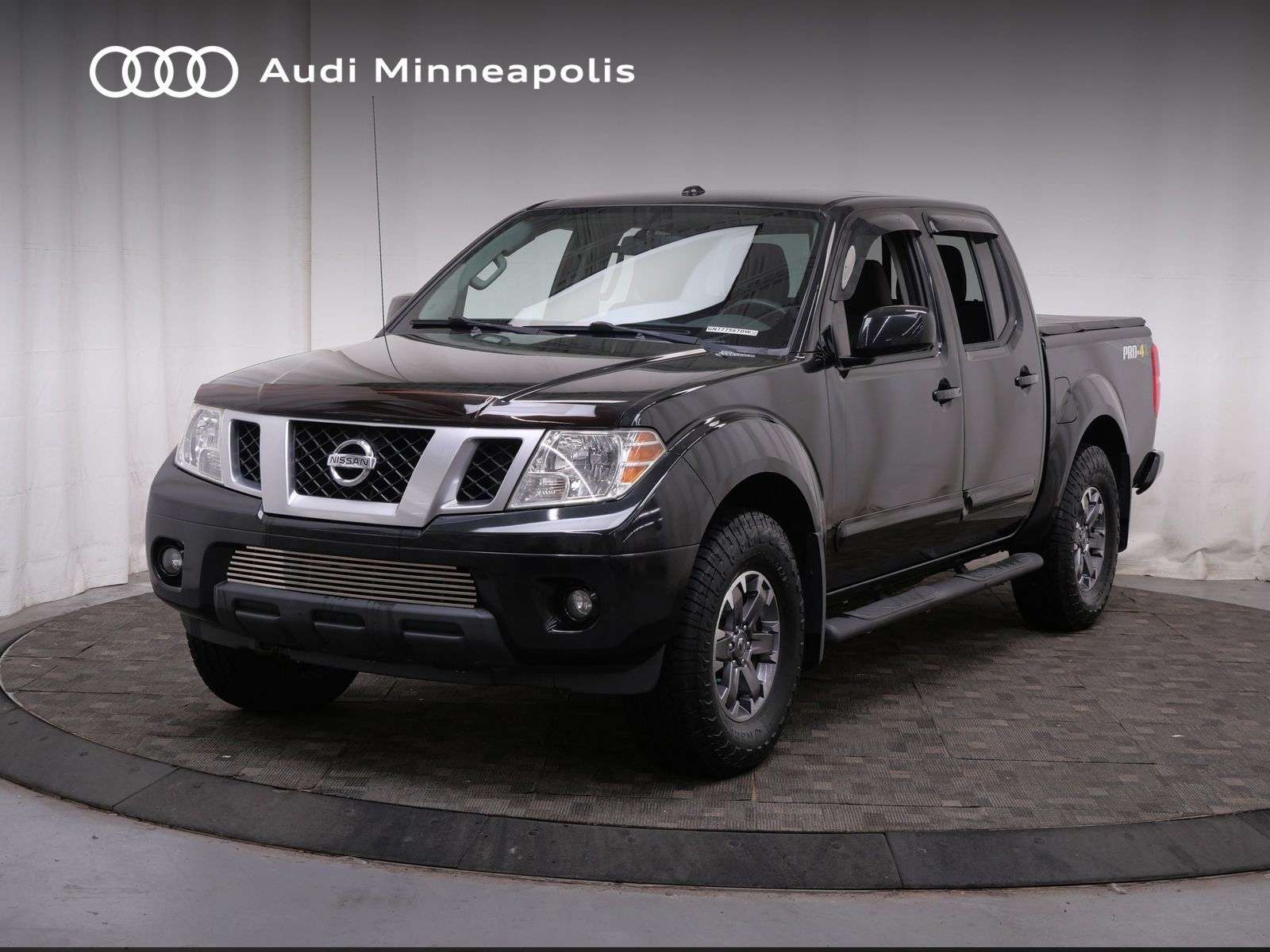 Gray (Magnetic Black) 2016 Nissan Frontier Pickup Truck Four-Wheel Drive 6-Speed Manual Overdrive
