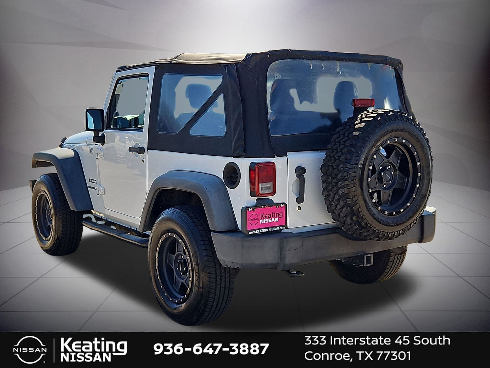 2012 Jeep Wrangler Sport White at Emmons Autoplex