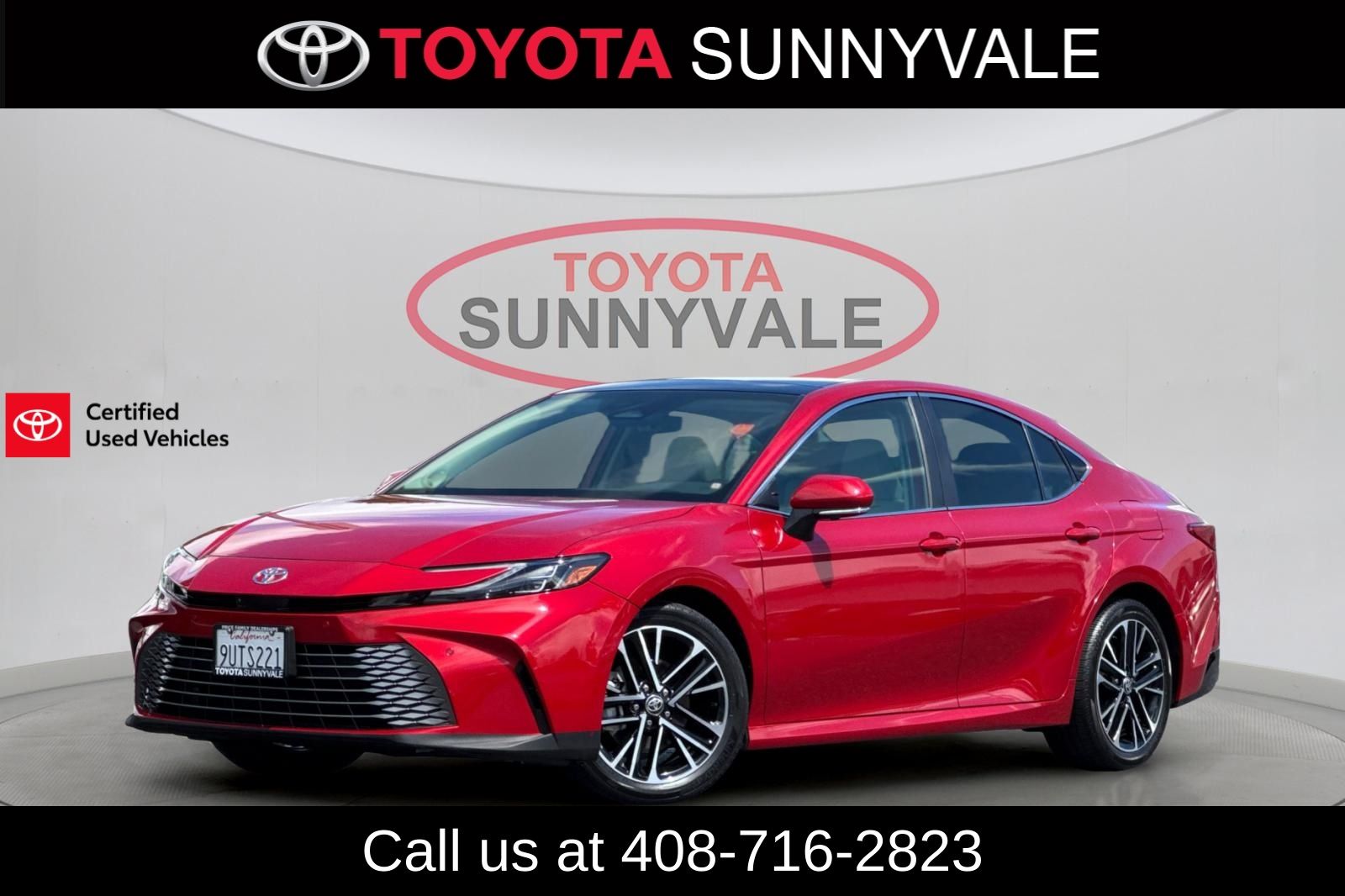 Supersonic Red 2025 Toyota Camry XLE FWD Sedan Front-Wheel Drive Continuously Variable Transmission