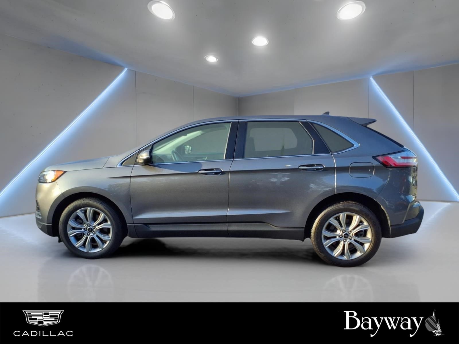 2024 Ford Edge Titanium Gray at Classic Chevrolet Galveston
