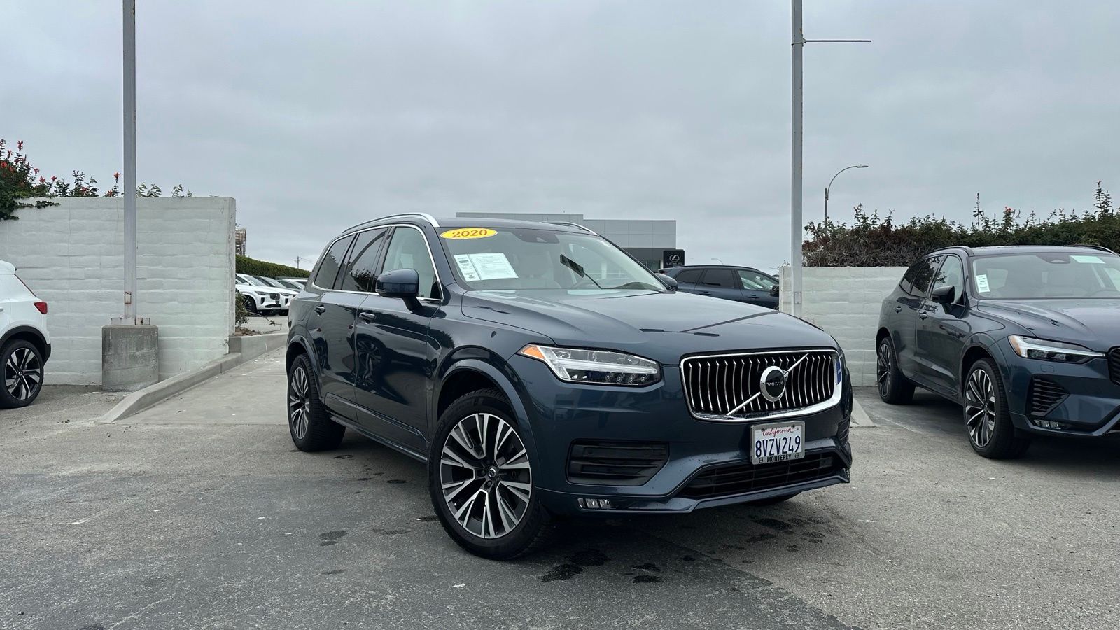 Denim Blue Metallic 2020 Volvo XC90 SUV / Crossover All-Wheel Drive Automatic