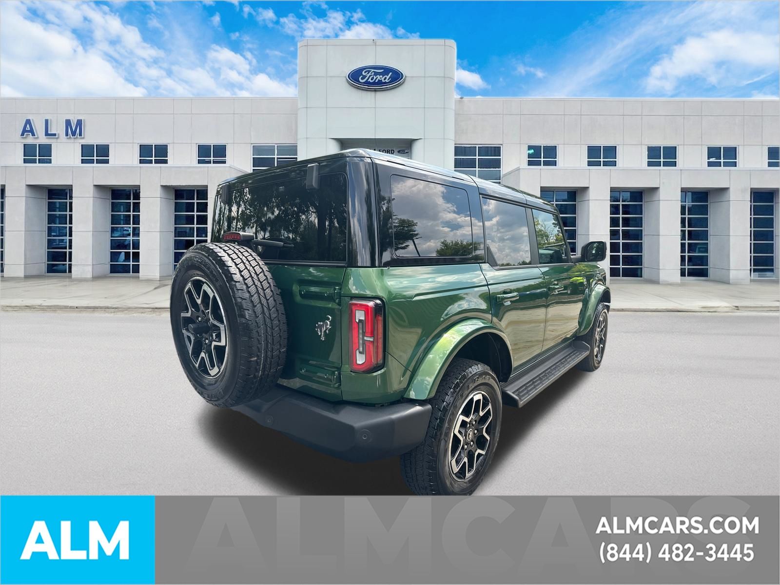Certified Used 2025 Eruption Green Metallic Ford Outer Banks image 5