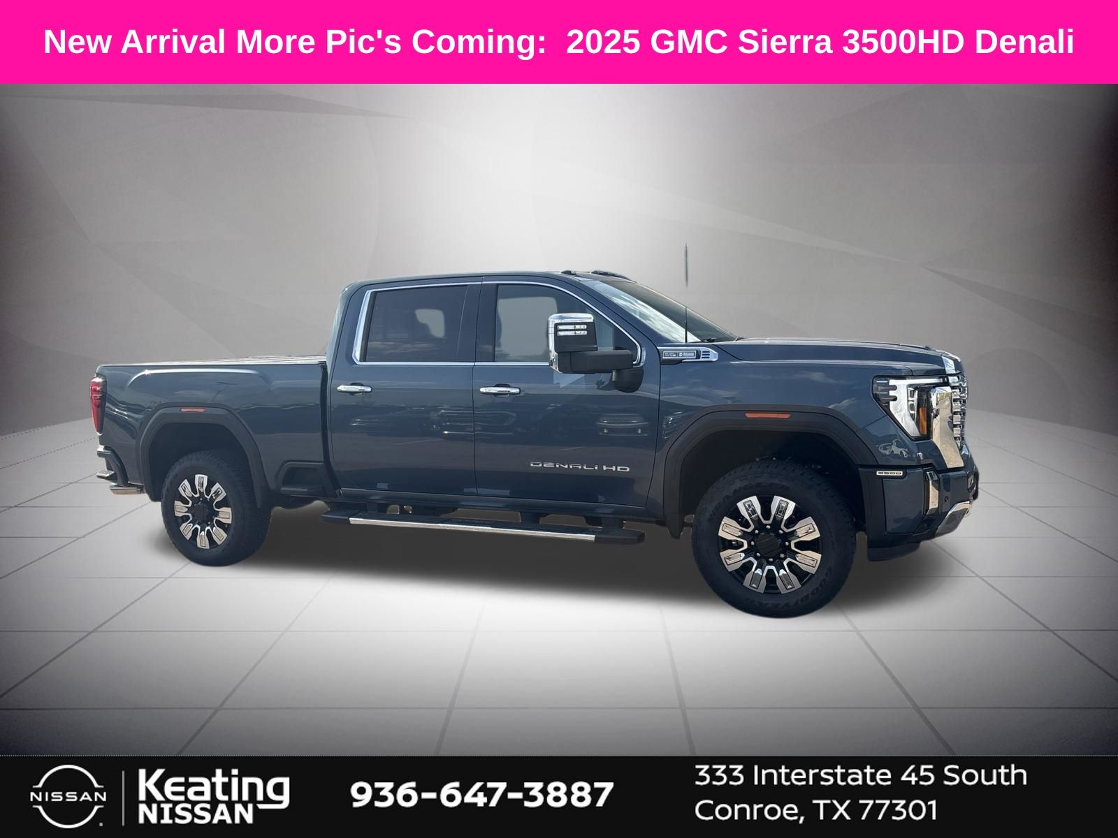  2025 GMC Sierra 3500HD Denali Crew Cab 4WD   