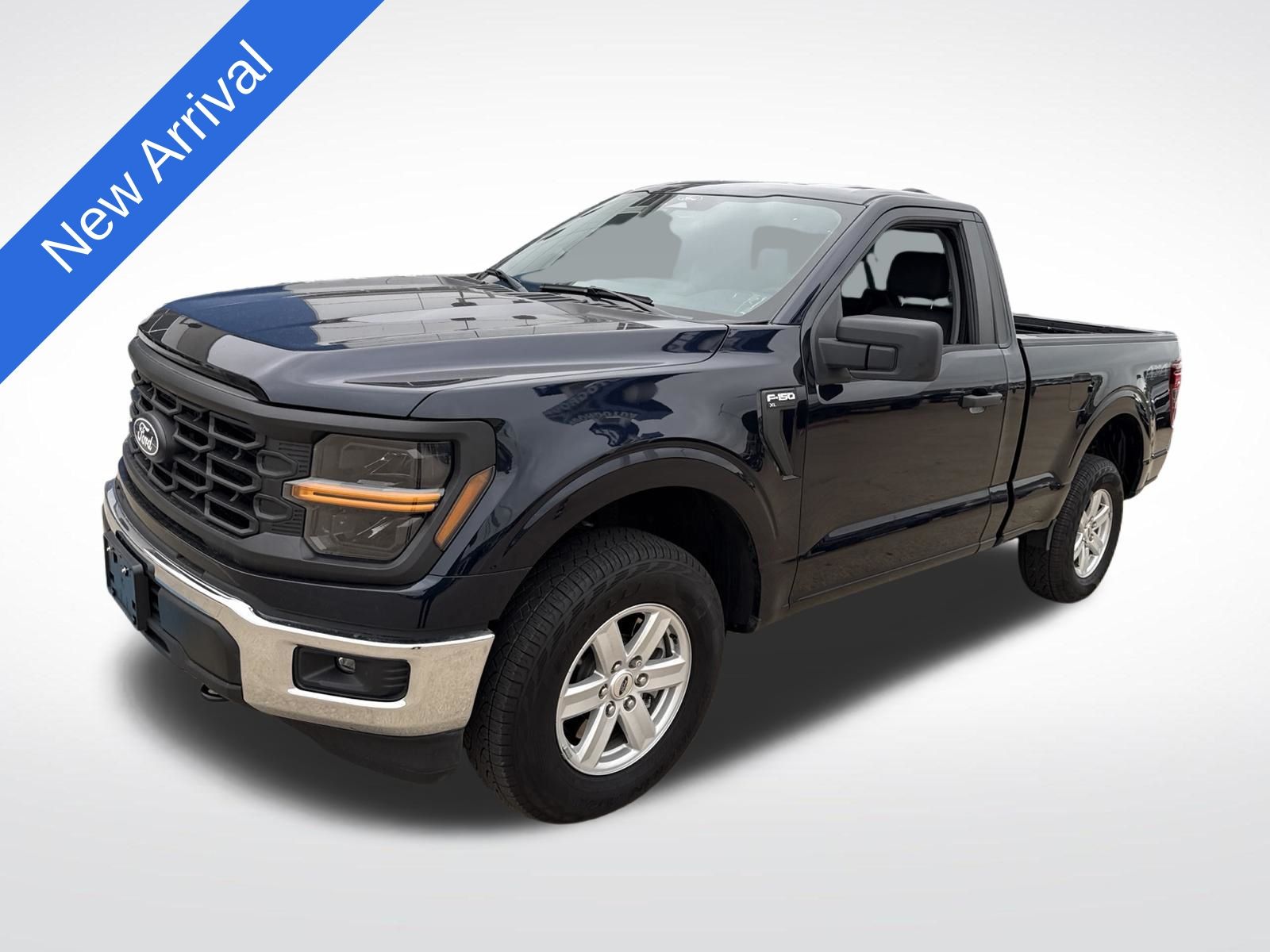 Blue Metallic 2025 Ford F-150 Pickup Truck Four-Wheel Drive Automatic