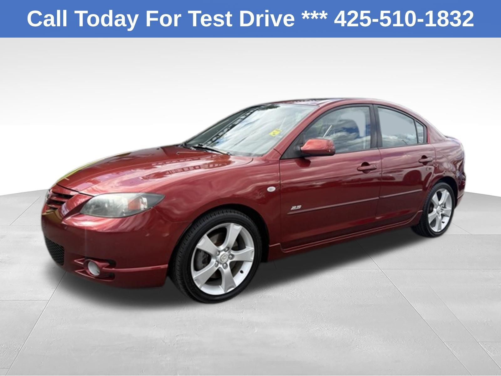 Copper Red Mica 2006 Mazda MAZDA3 Sedan Front-Wheel Drive 5-Speed Automatic