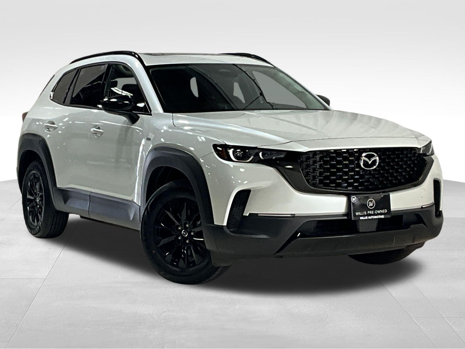 White (Wind Chill Pearl) 2025 Mazda CX-50 Hybrid Premium AWD SUV / Crossover All-Wheel Drive Continuously Variable Transmission