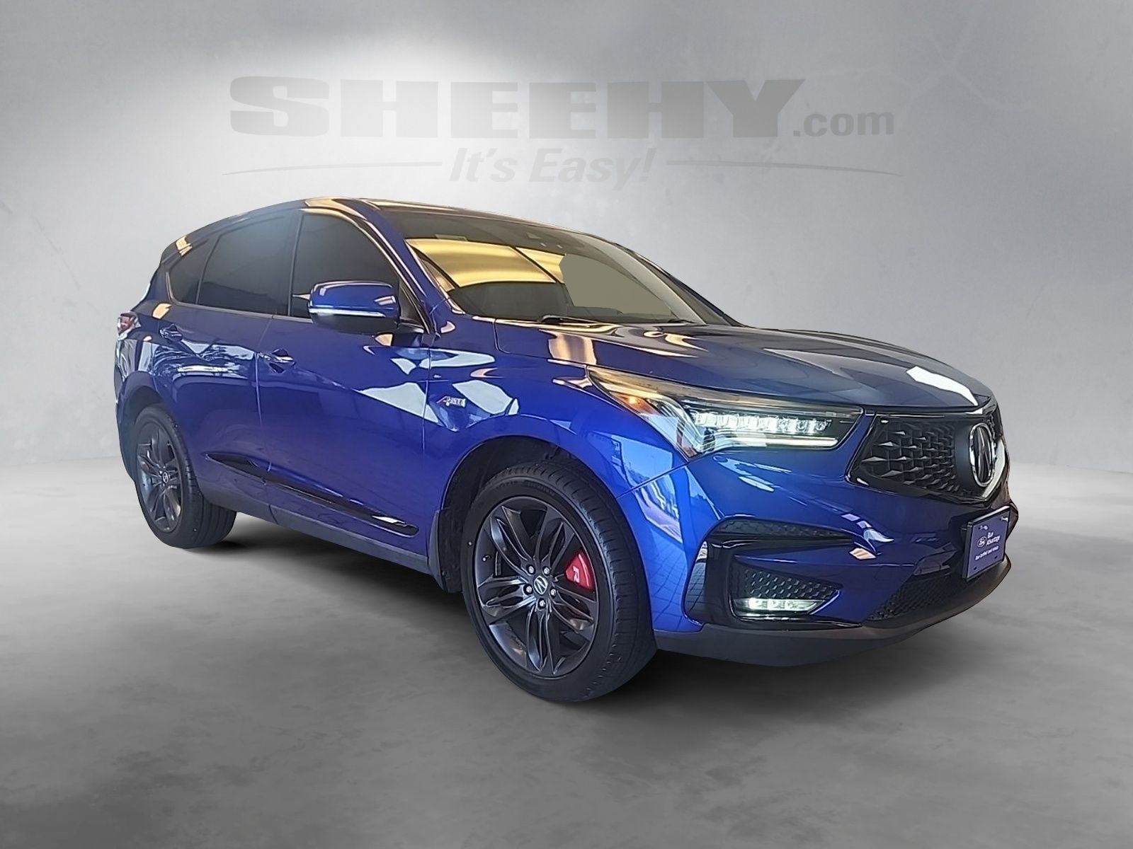 Used 2019 Apex Blue Pearl Acura A-Spec Package image 2