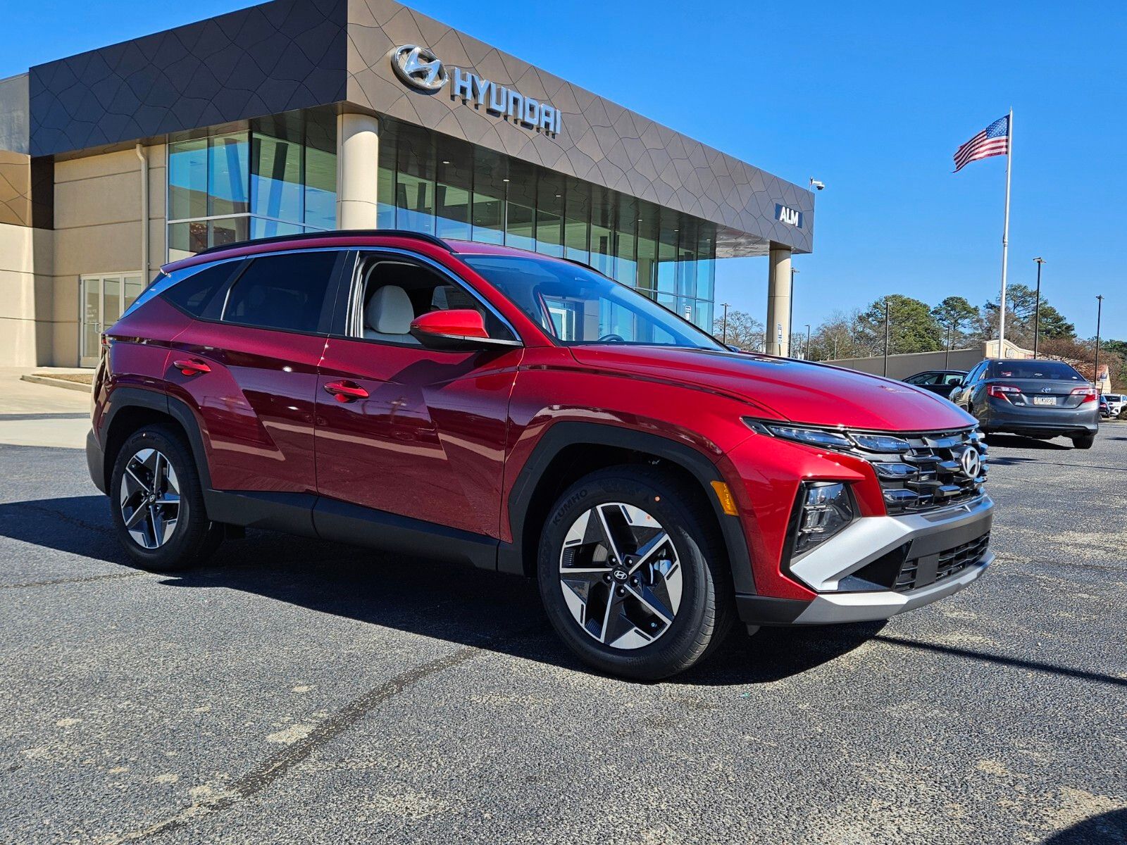 Ultimate Red 2026 Hyundai Tucson SEL FWD SUV / Crossover Front-Wheel Drive 8-Speed Automatic