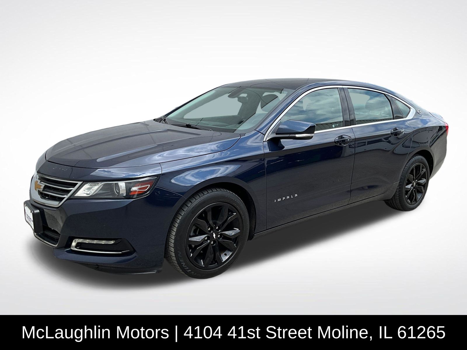 Blue Velvet Metallic 2018 Chevrolet Impala Sedan Front-Wheel Drive 6-Speed Automatic Overdrive