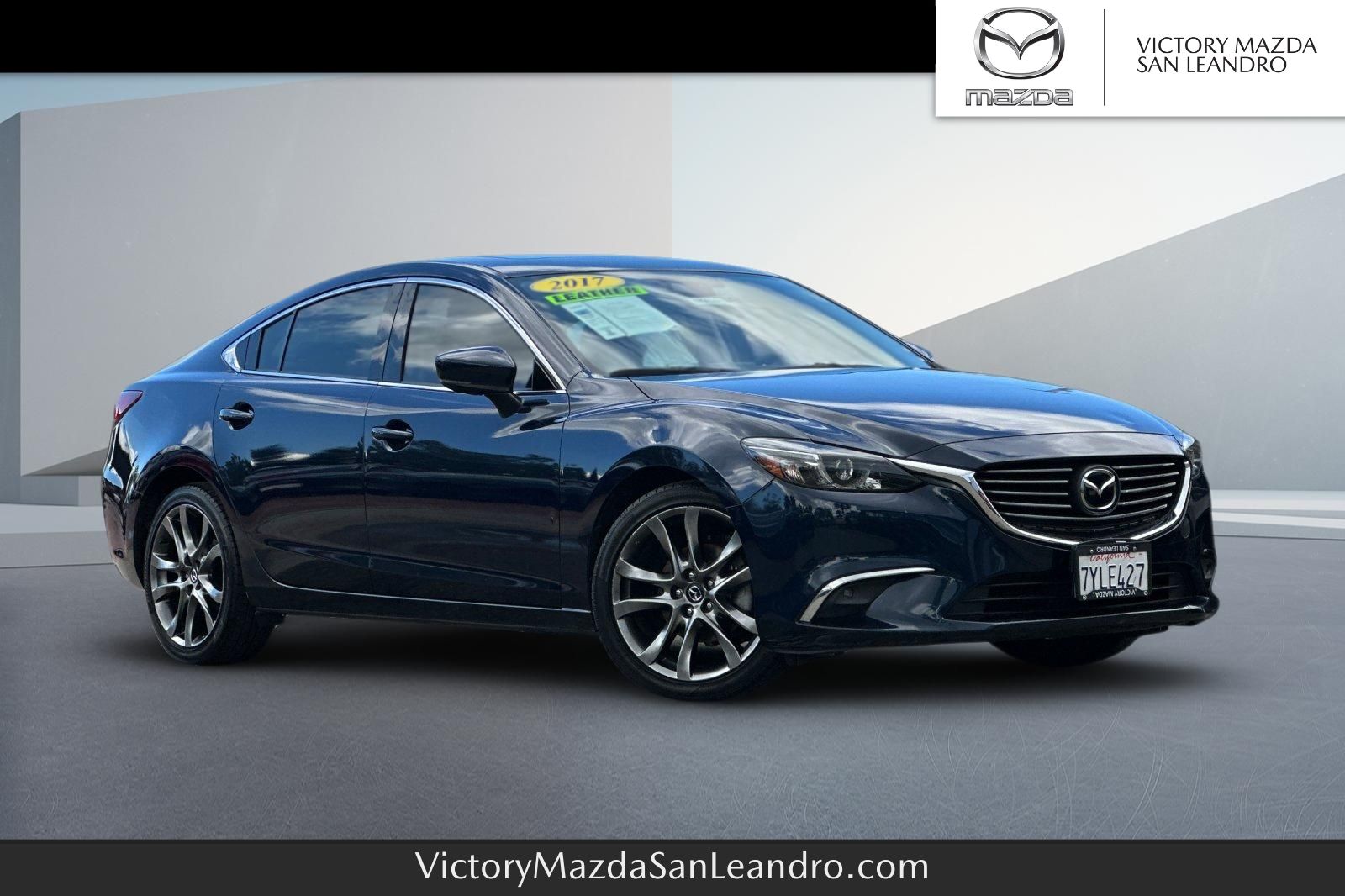 Deep Crystal Blue Mica 2017 Mazda MAZDA6 Grand Touring Sedan FWD Sedan Front-Wheel Drive 6-Speed Automatic