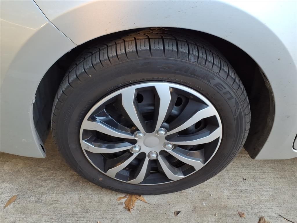 2017 Toyota Corolla LE Silver at Durrett Motor Company