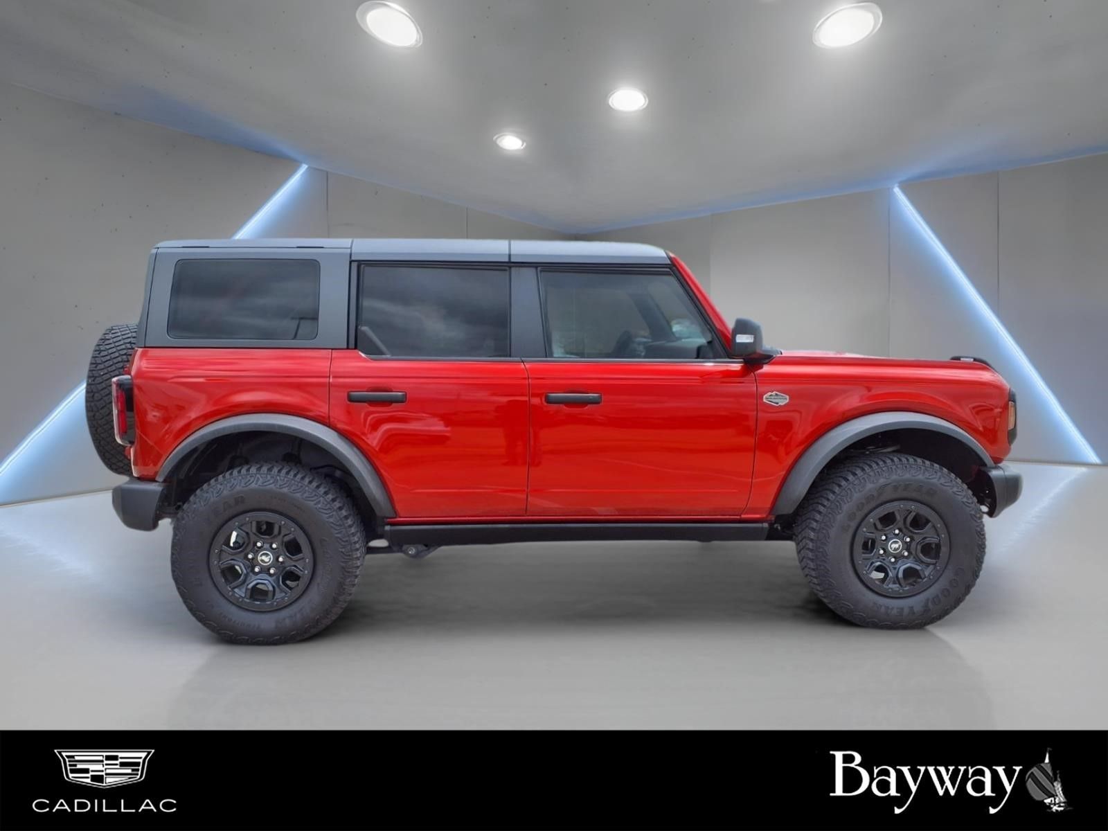 2023 Ford Bronco Wildtrak Red at EAG Ford Navasota