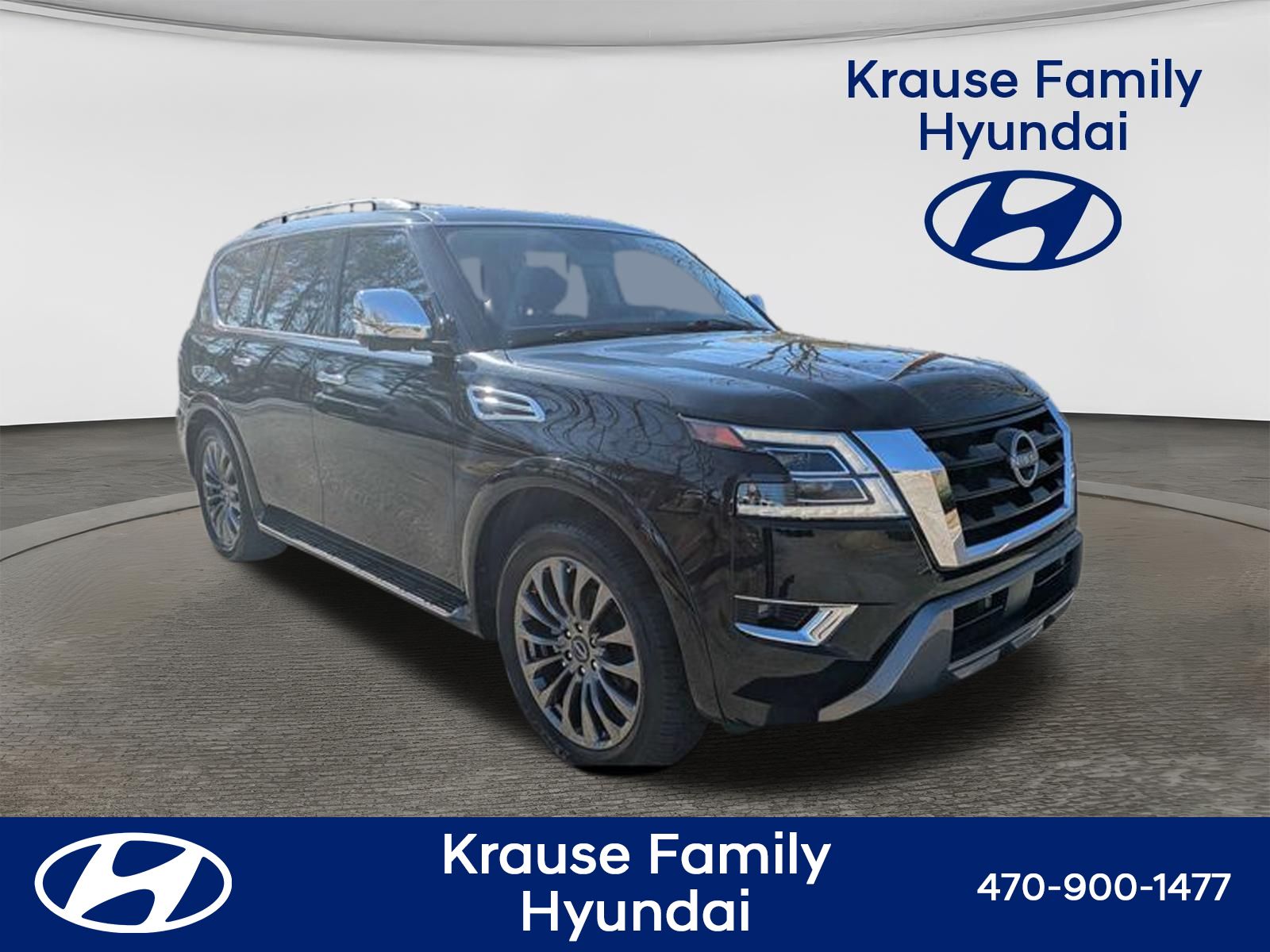 Super Black 2023 Nissan Armada SUV / Crossover 4X2 7-Speed Automatic
