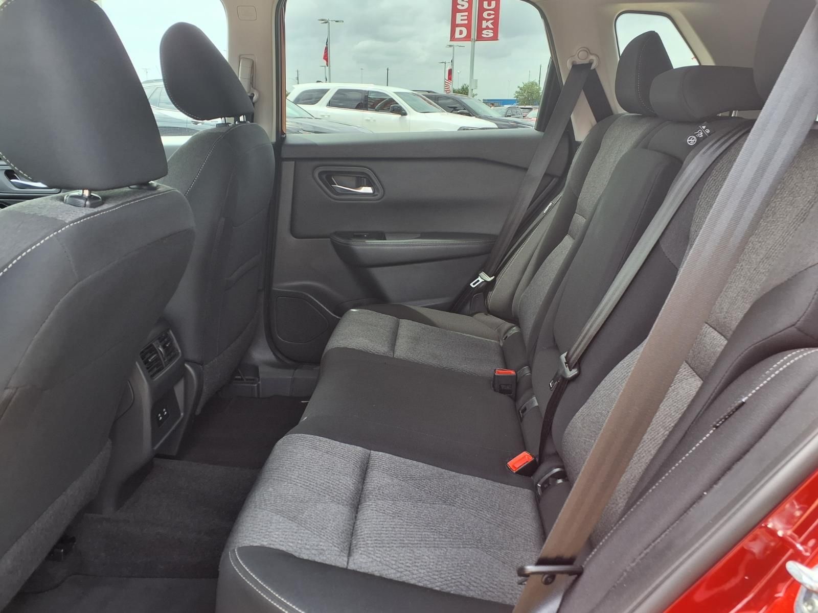 2025 Nissan Rogue SV Red at Central Houston Nissan