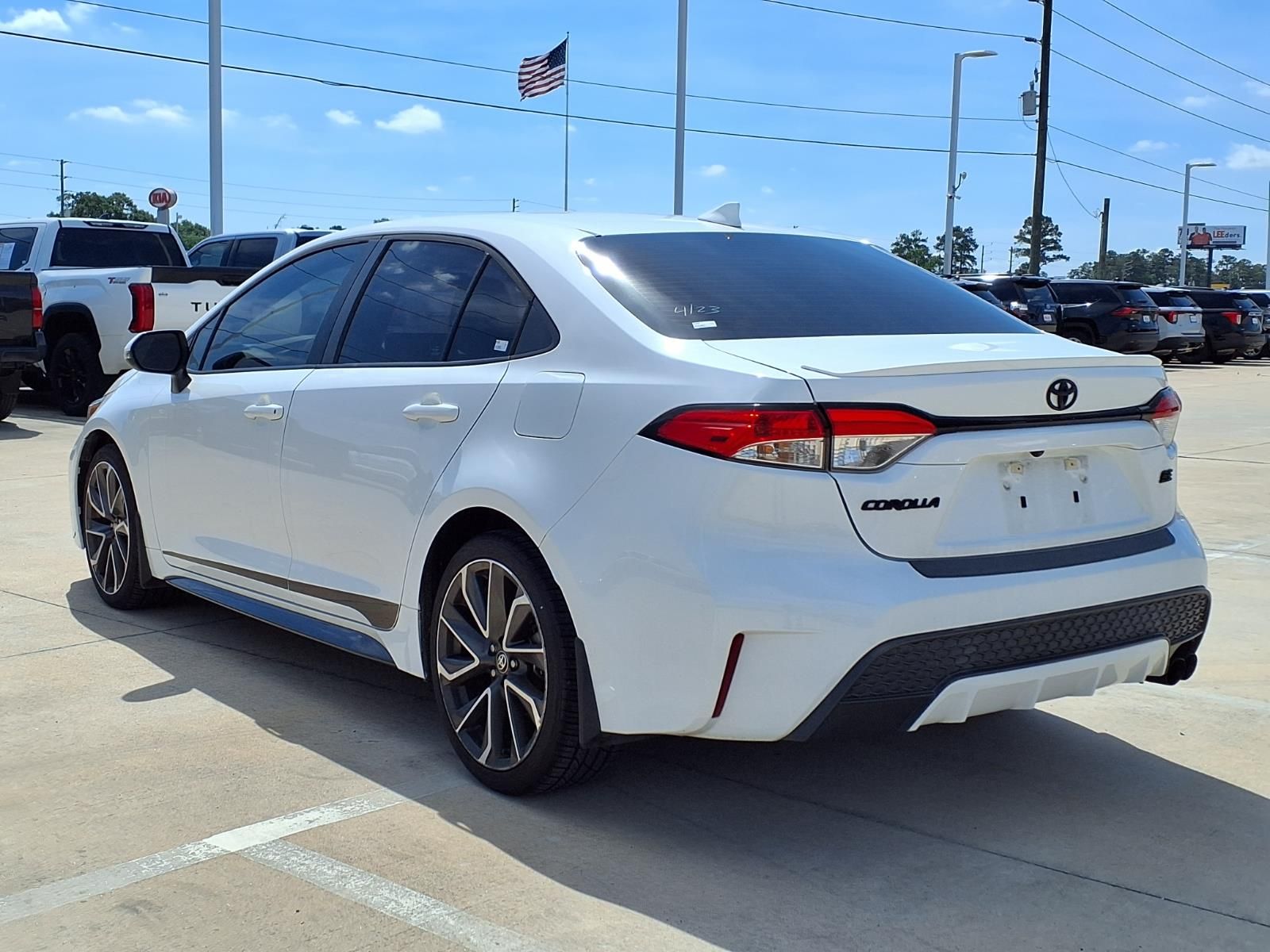 2022 Toyota Corolla SE White at Emmons Autoplex