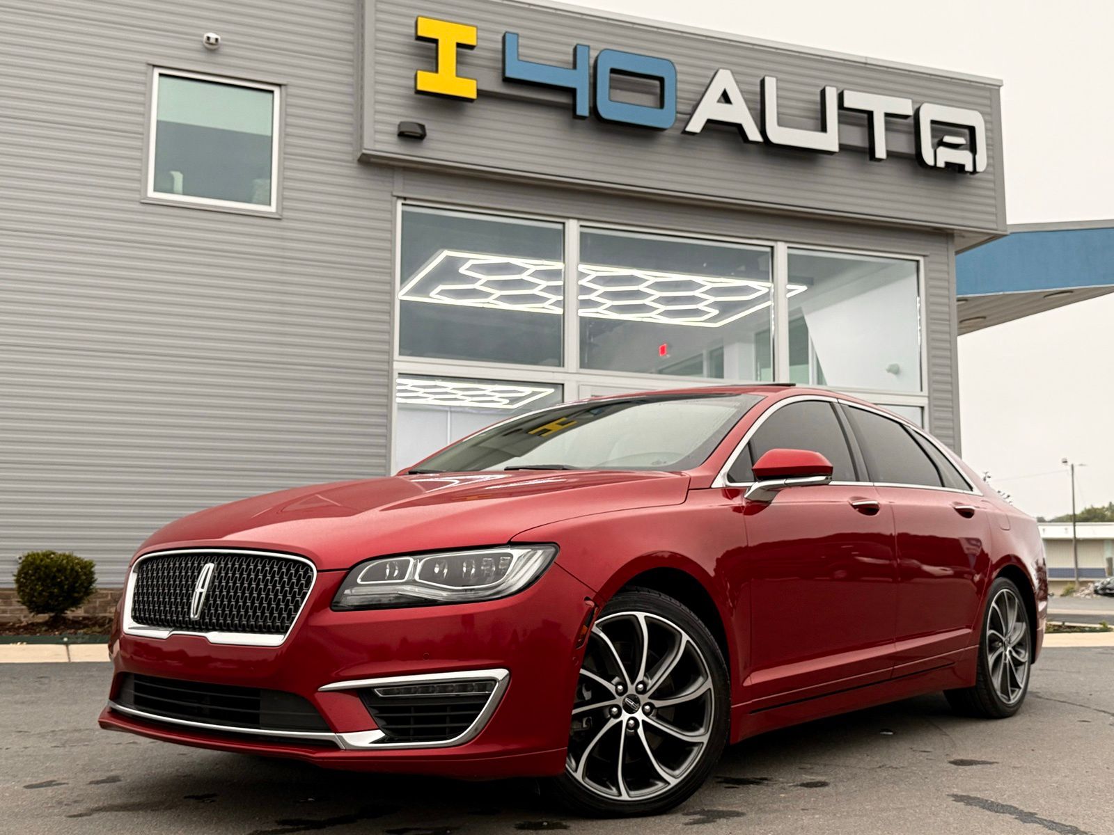 Red (Maroon) 2020 Lincoln MKZ Reserve I AWD Sedan All-Wheel Drive 6-Speed Automatic