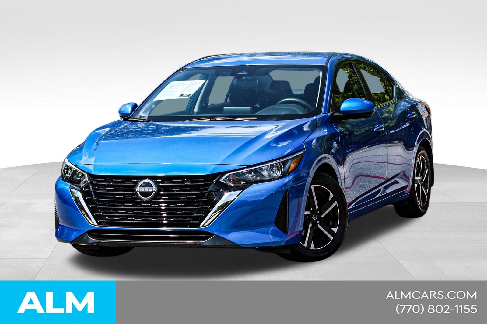 Electric Blue Metallic 2024 Nissan Sentra SV FWD Sedan Front-Wheel Drive Continuously Variable Transmission