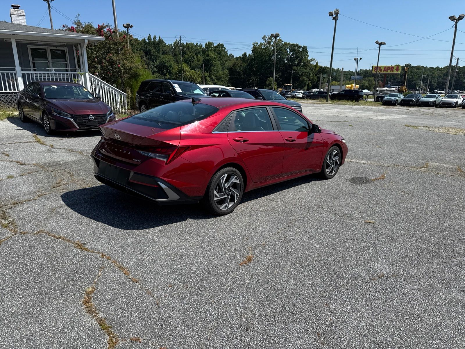 Certified Used 2024 Red Hyundai Limited image 4