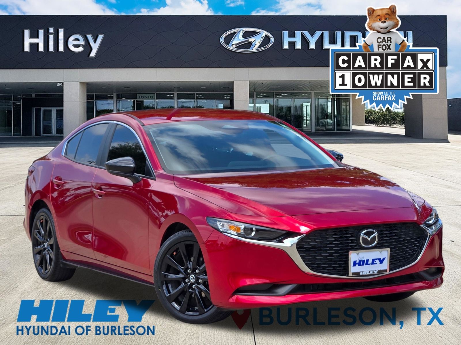 Soul Red Crystal Metallic 2025 Mazda MAZDA3 2.5 S Select Sport FWD Sedan Front-Wheel Drive 6-Speed Automatic