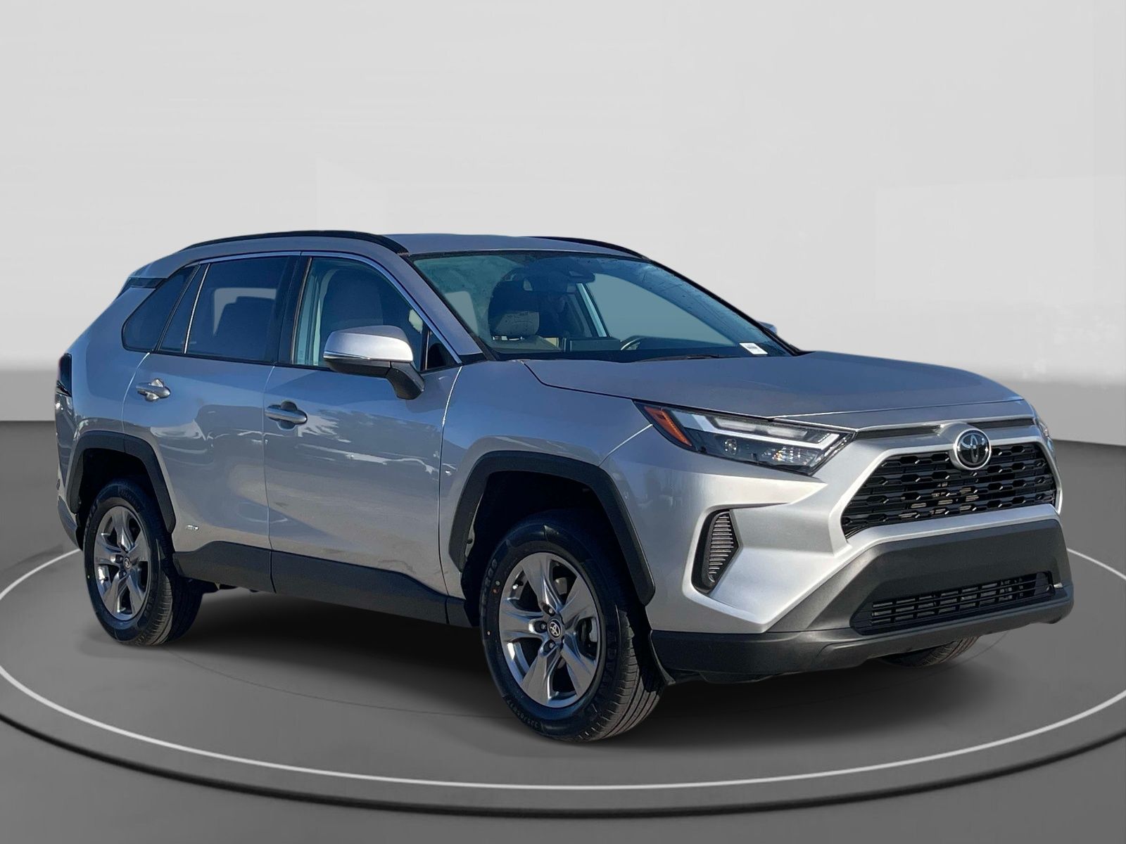 Silver Sky Metallic 2025 Toyota RAV4 Hybrid SUV / Crossover All-Wheel Drive Continuously Variable Transmission