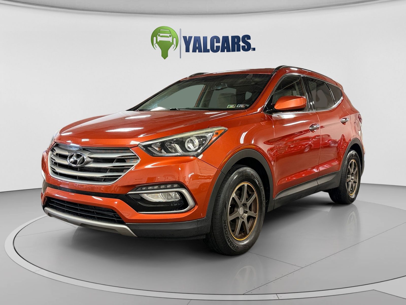 Red (Canyon Copper) 2017 Hyundai Santa Fe Sport SUV / Crossover All-Wheel Drive 6-Speed Automatic