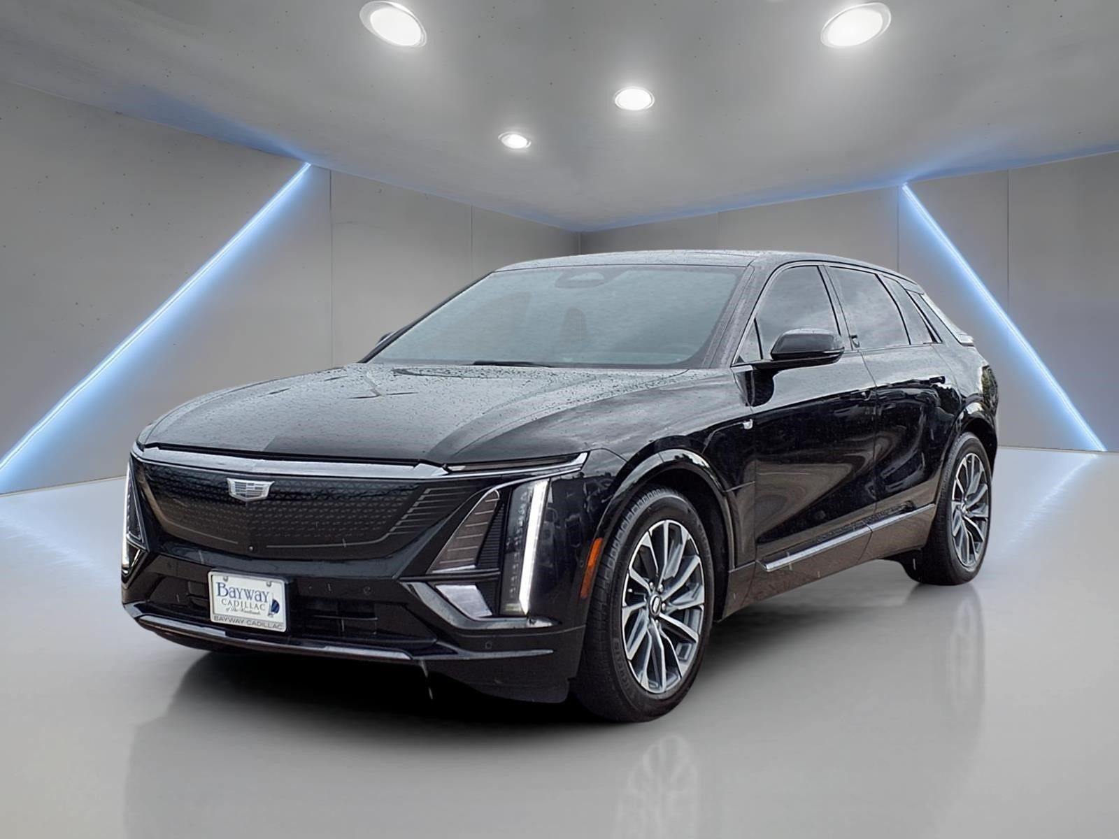 Stellar Black Metallic 2024 Cadillac LYRIQ SUV / Crossover Rear-Wheel Drive 1-Speed Automatic