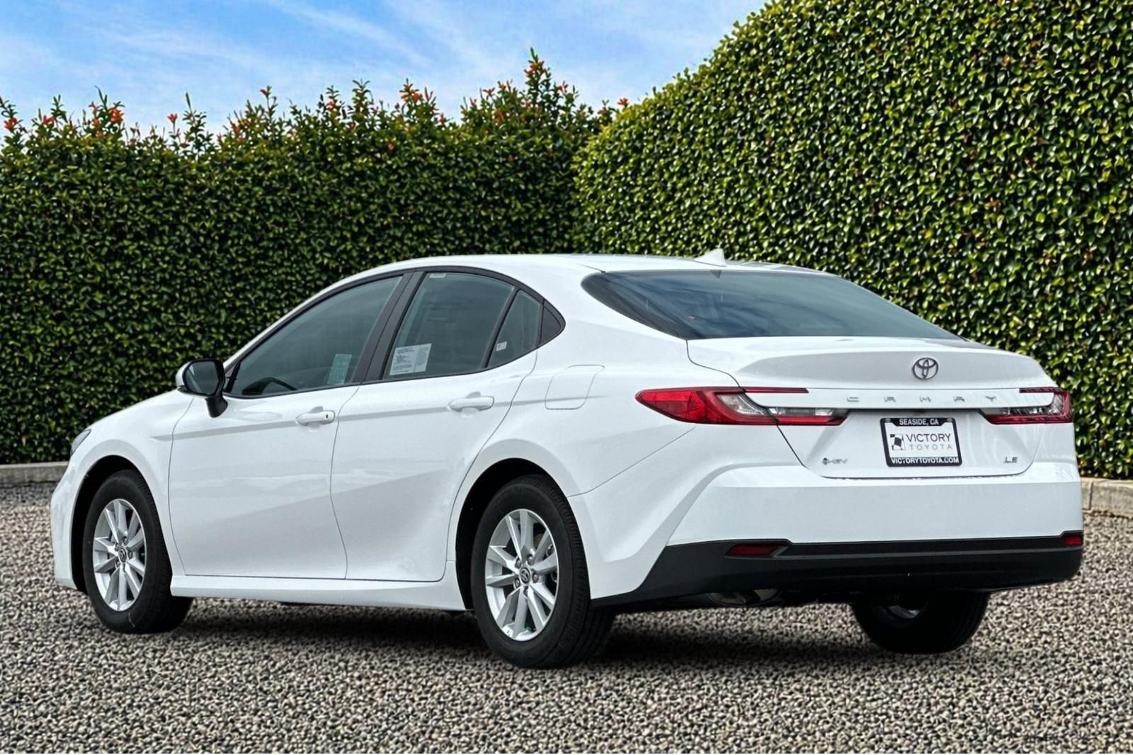 New 2026 White Toyota LE image 6