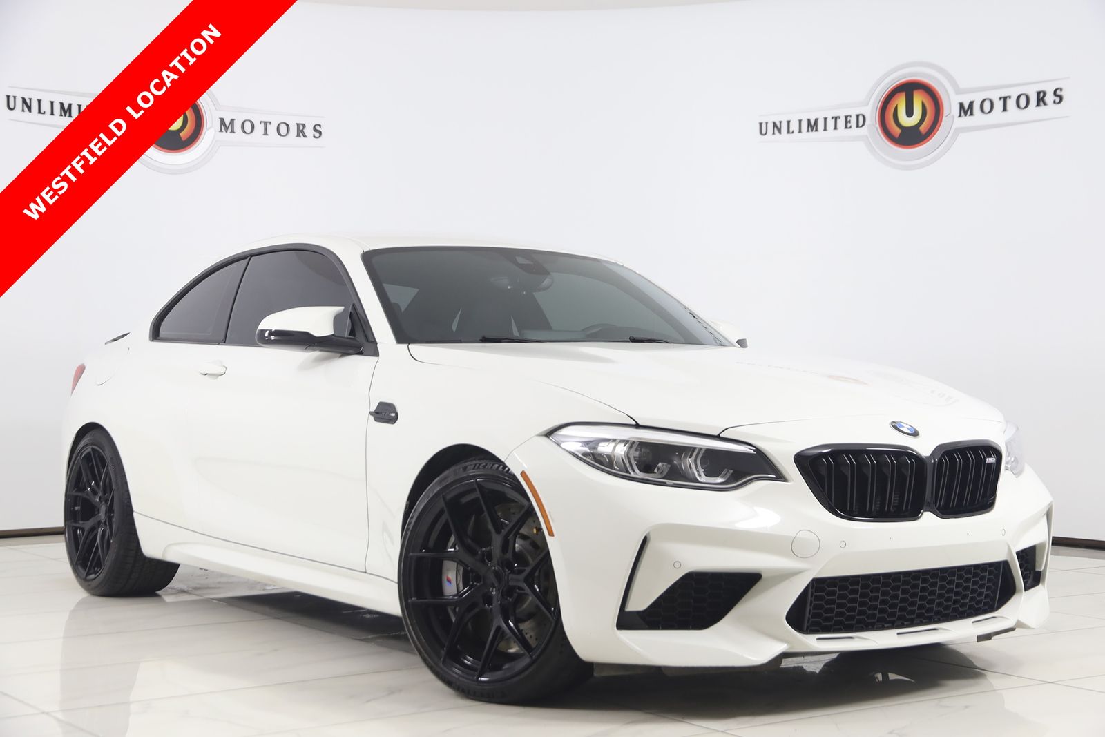 Alpine White 2020 BMW M2 Competition RWD Coupe Rear-Wheel Drive 6-Speed Manual