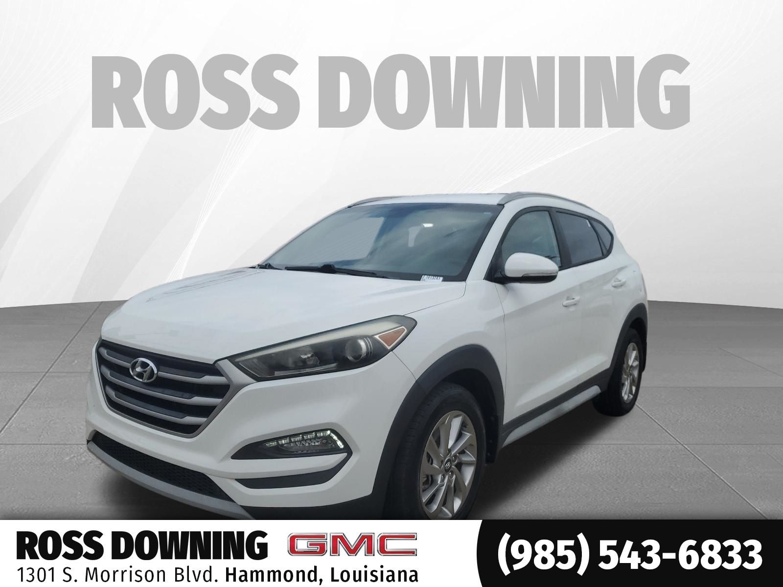 2017 Hyundai Tucson Eco White at Toyota of Kenner