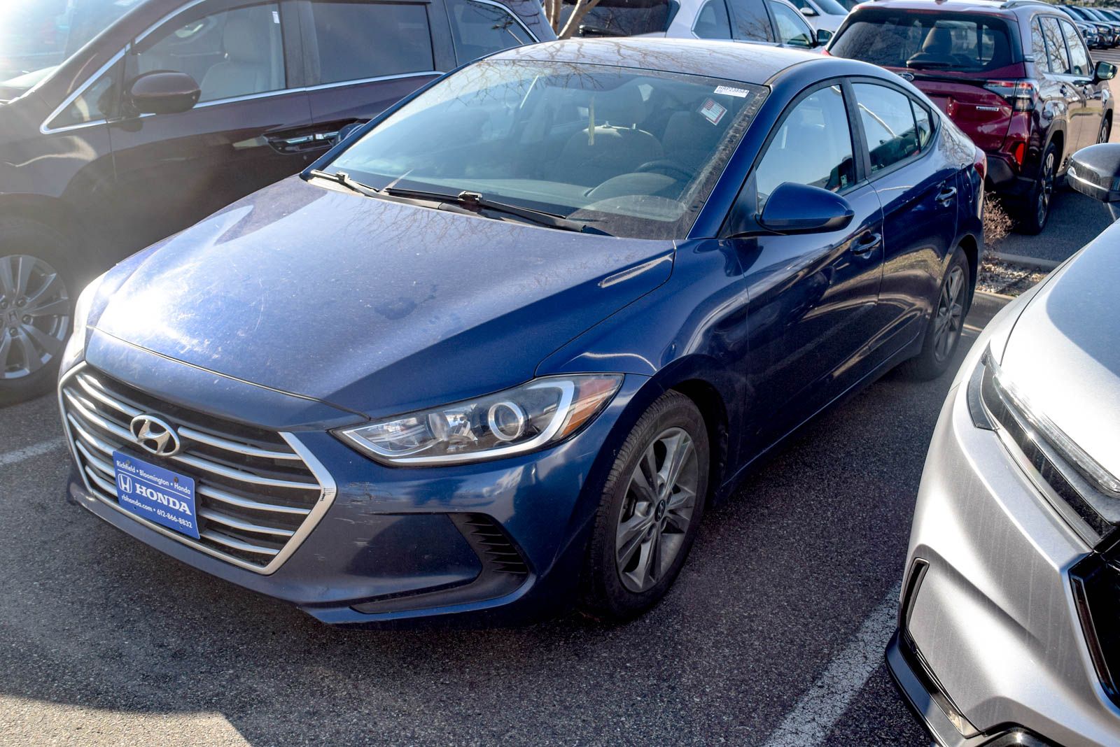 Lakeside Blue 2018 Hyundai Elantra SEL FWD Sedan Front-Wheel Drive 6-Speed Automatic