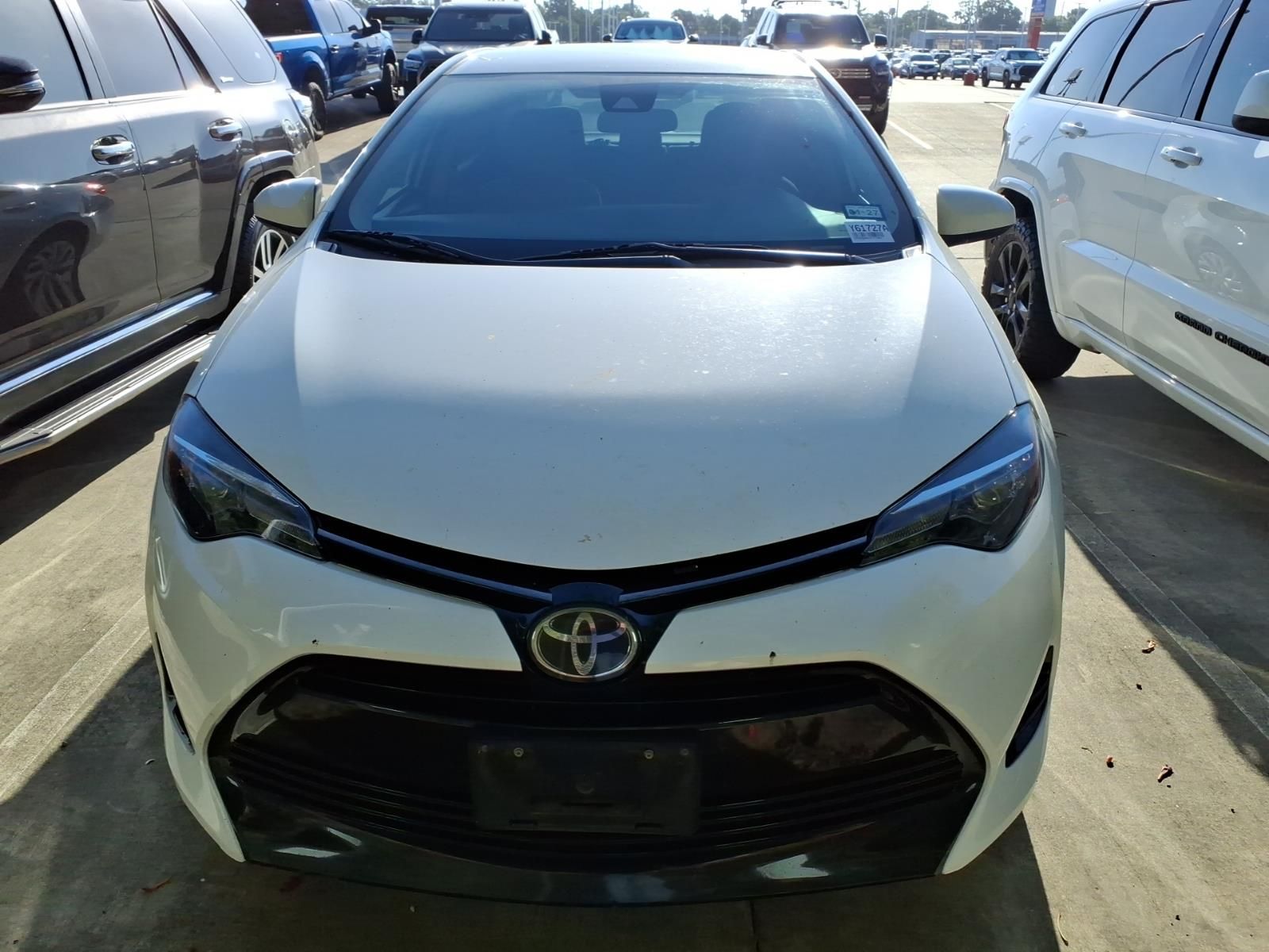 2018 Toyota Corolla LE White at Emmons Autoplex