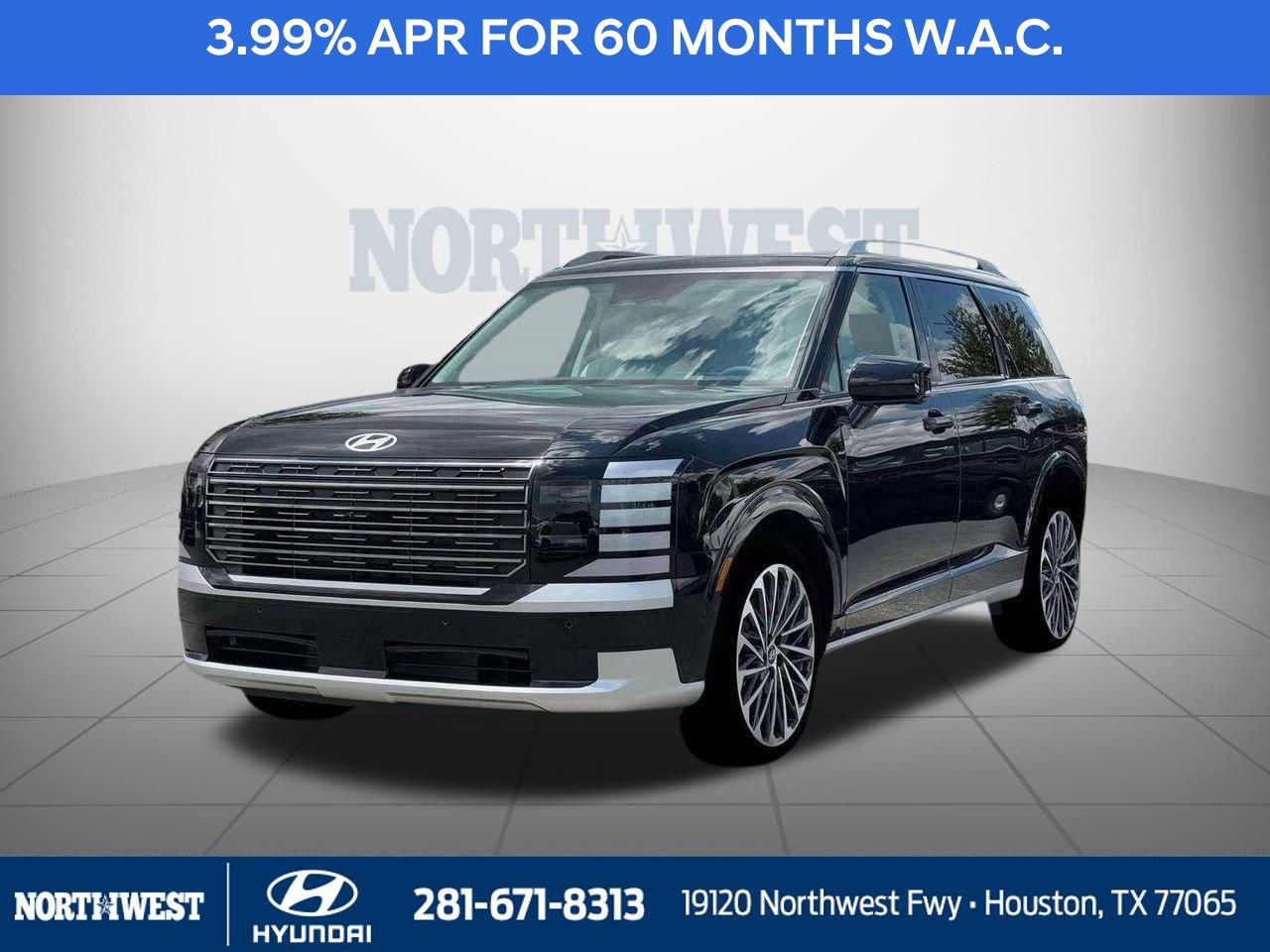 Abyss Black Pearl 2026 Hyundai Palisade Calligraphy AWD SUV / Crossover All-Wheel Drive 8-Speed Automatic