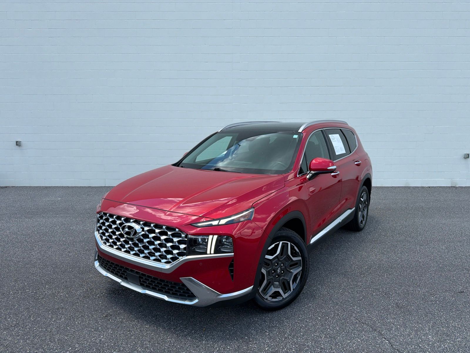 Calypso Red 2023 Hyundai Santa Fe Limited FWD SUV / Crossover Front-Wheel Drive Automatic