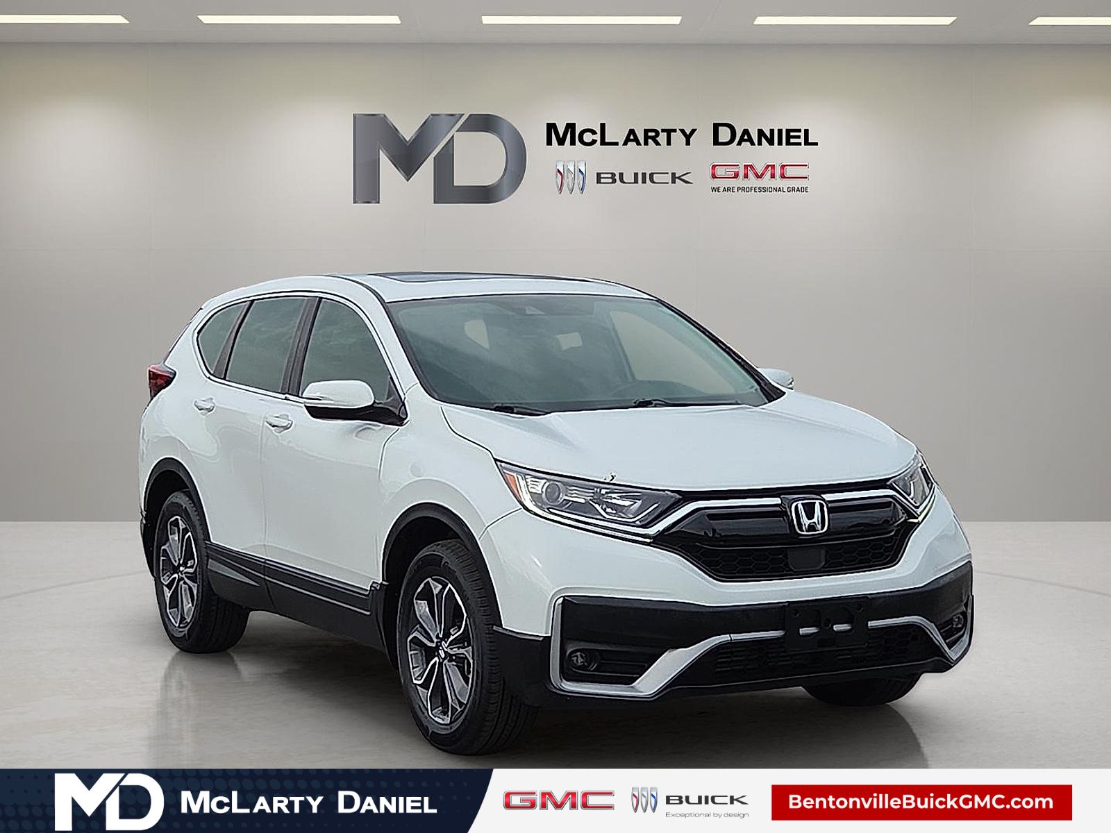 Platinum White Pearl 2020 Honda CR-V EX-L AWD SUV / Crossover All-Wheel Drive Continuously Variable Transmission