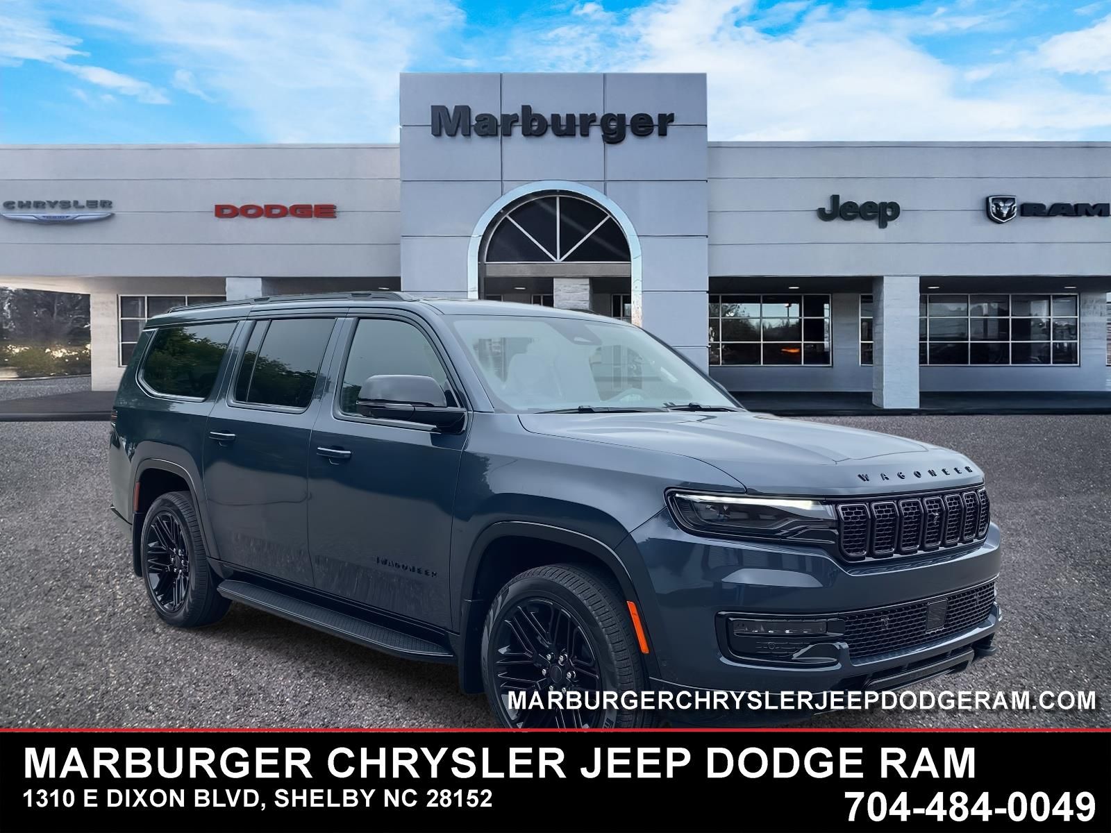 River Rock 2025 Jeep Wagoneer L Series II 4WD SUV / Crossover Four-Wheel Drive 8-Speed Automatic