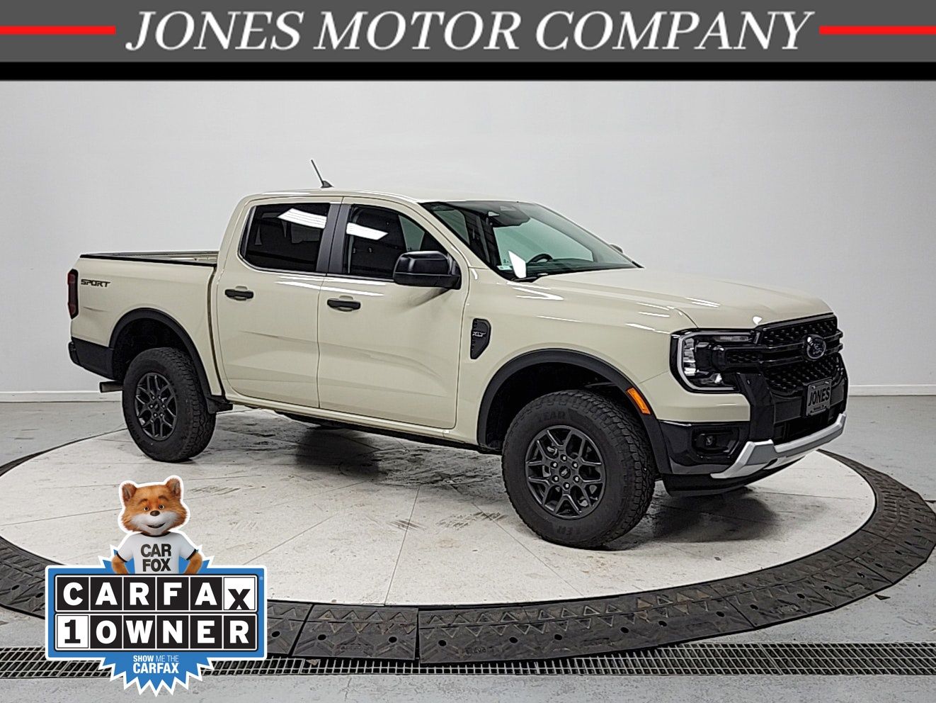 Desert Sand 2025 Ford Ranger XLT SuperCrew RWD Pickup Truck 4X2 Automatic