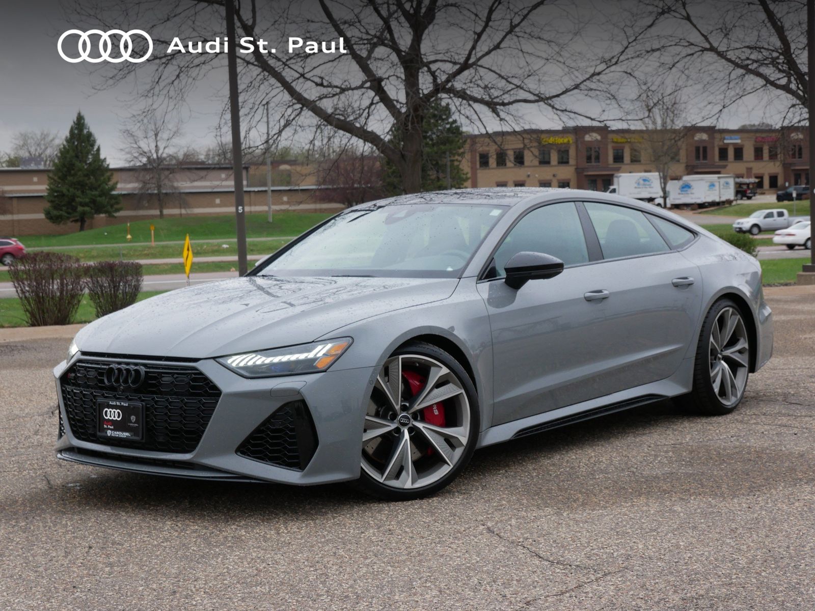 Nardo Gray 2021 Audi RS 7 4.0T quattro AWD Sedan All-Wheel Drive 8-Speed Automatic