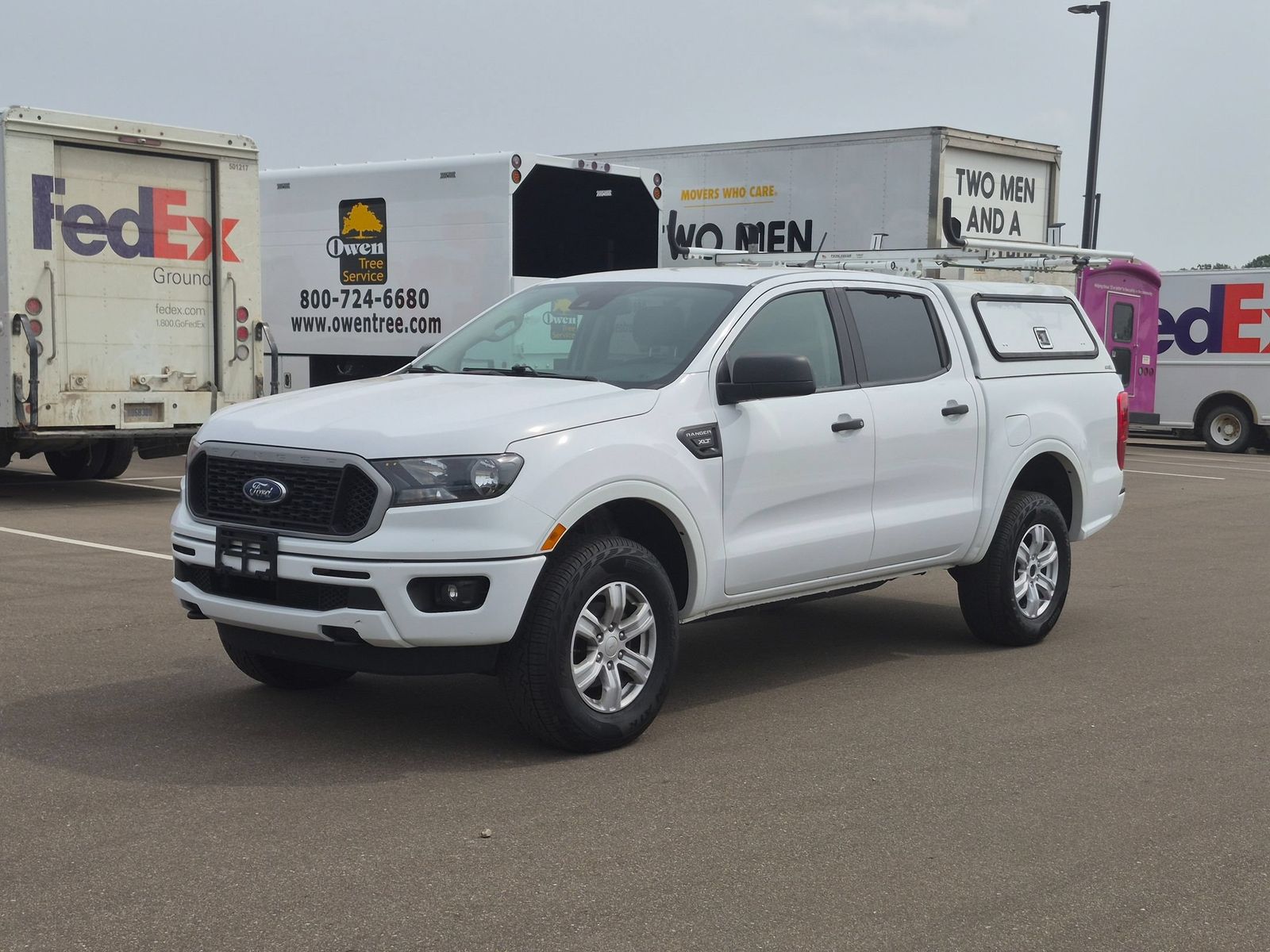 Oxford White 2023 Ford Ranger Pickup Truck Four-Wheel Drive Automatic