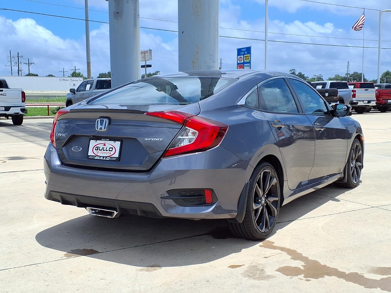 2020 Honda Civic Sport Gray at Bayshore Chrysler Jeep Dodge Ram