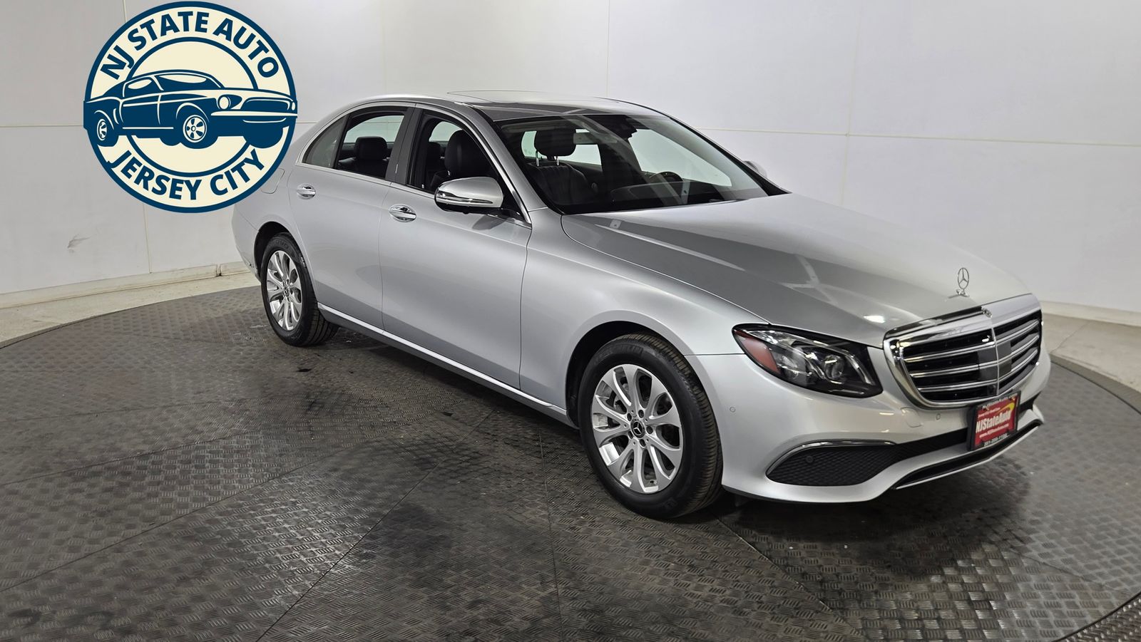 Silver 2018 Mercedes-Benz E-Class Sedan All-Wheel Drive 9-Speed Automatic