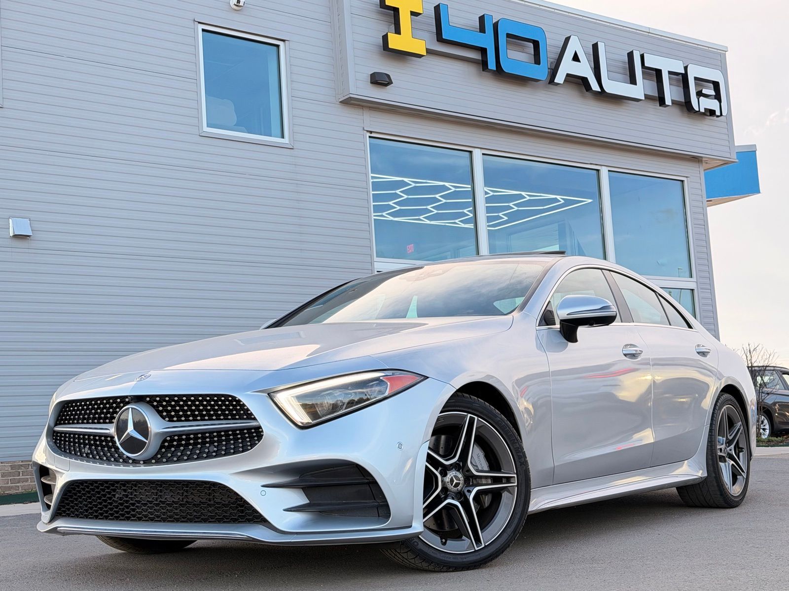 Silver 2019 Mercedes-Benz CLS Sedan All-Wheel Drive 9-Speed Automatic