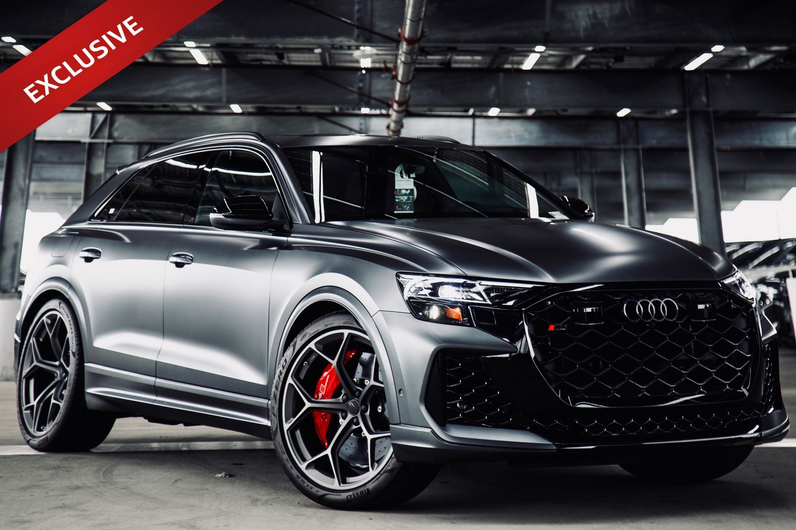 Daytona Gray 2026 Audi RS Q8 SUV / Crossover All-Wheel Drive 8-Speed Automatic