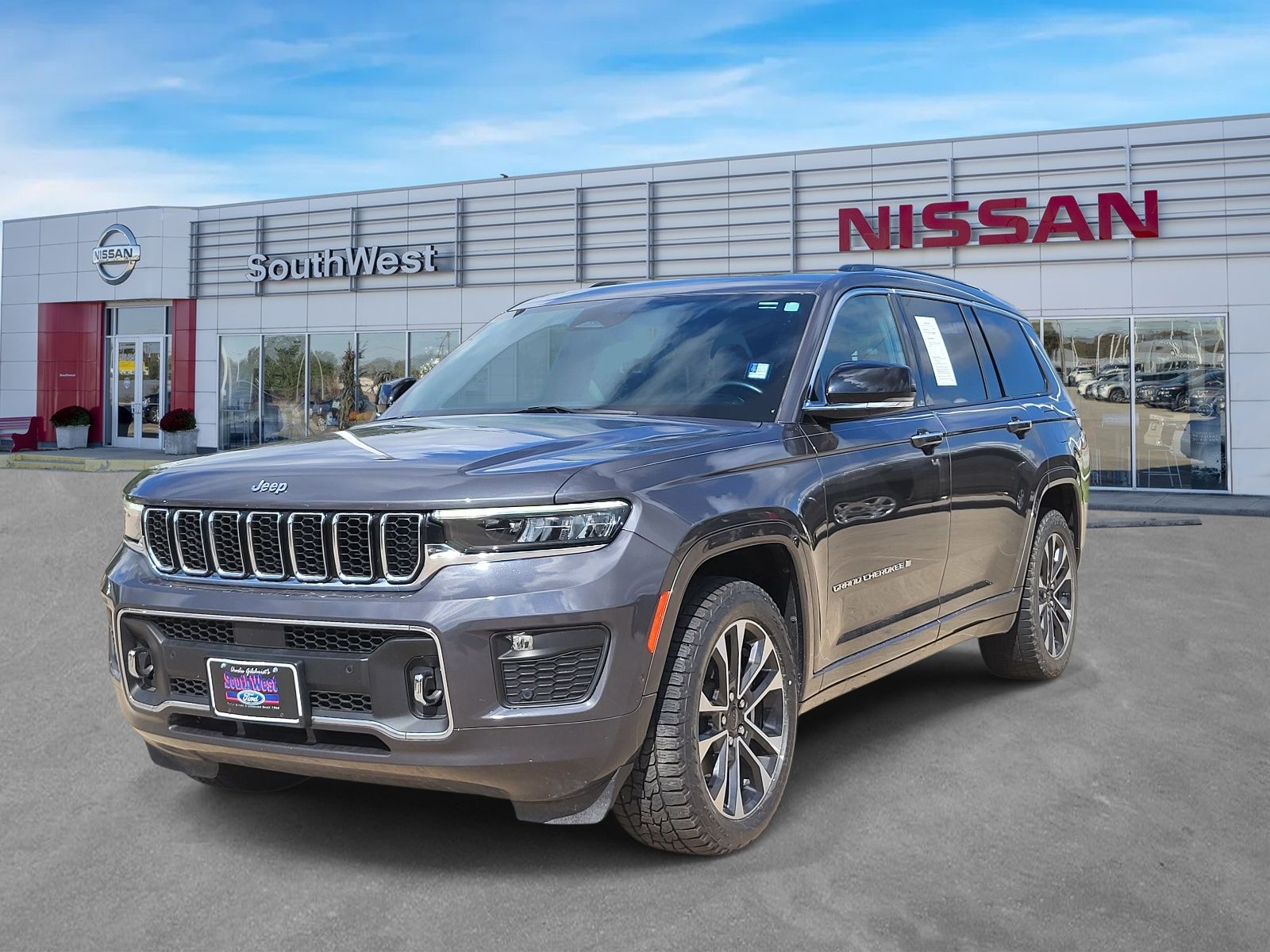 Baltic Gray Metallic Clearcoat 2021 Jeep Grand Cherokee L SUV / Crossover Four-Wheel Drive 8-Speed Automatic