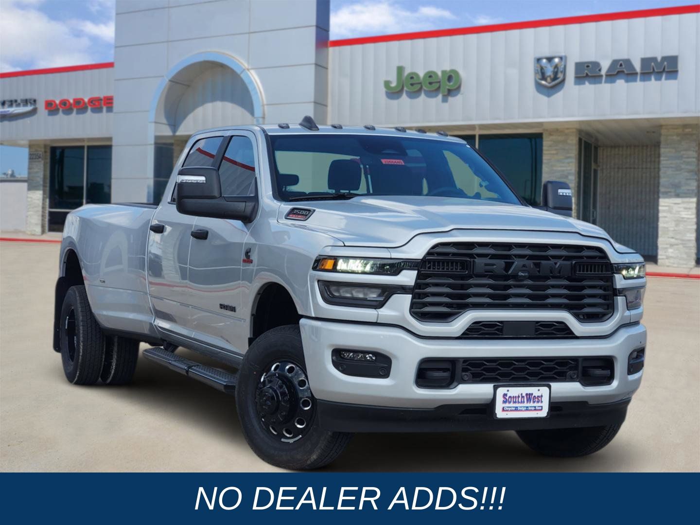 Silver Zynith 2026 RAM 3500 Big Horn Crew Cab LB DRW 4WD Pickup Truck Four-Wheel Drive 8-Speed Automatic