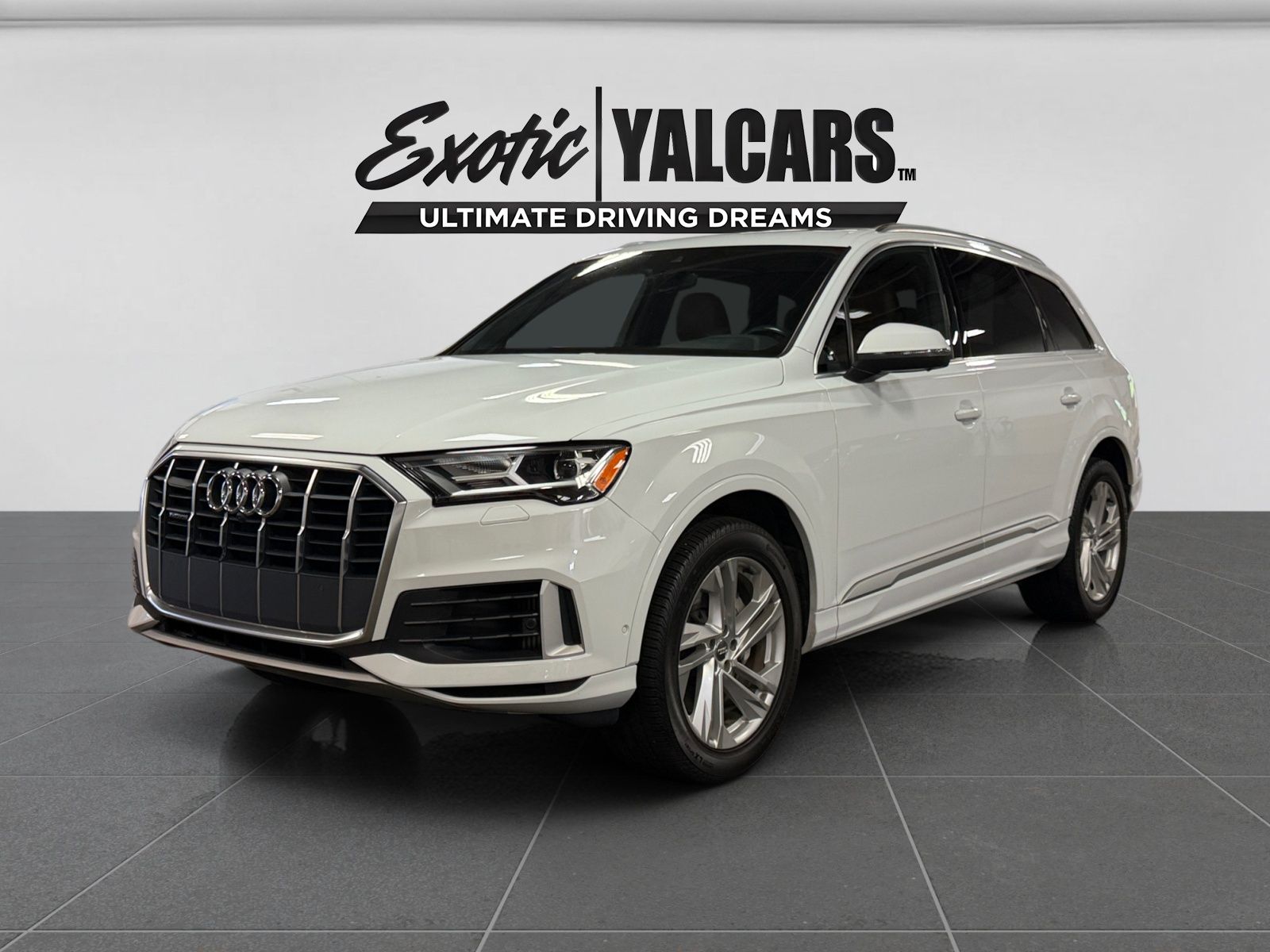 White 2020 Audi Q7 SUV / Crossover All-Wheel Drive Automatic